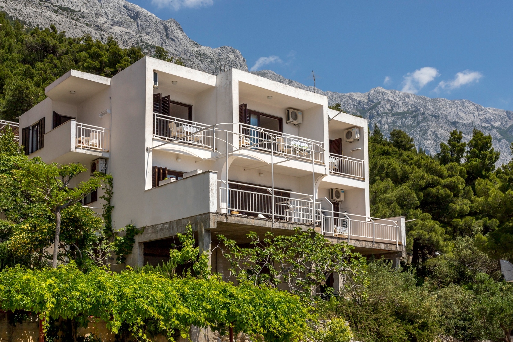 Studio apartman s balkonom i pogledom na more Baška Voda, Makarska  AS-a