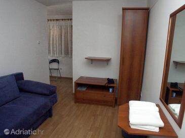 Obývací pokoj Rovinj, Obývací pokoj v ubytování typu room.