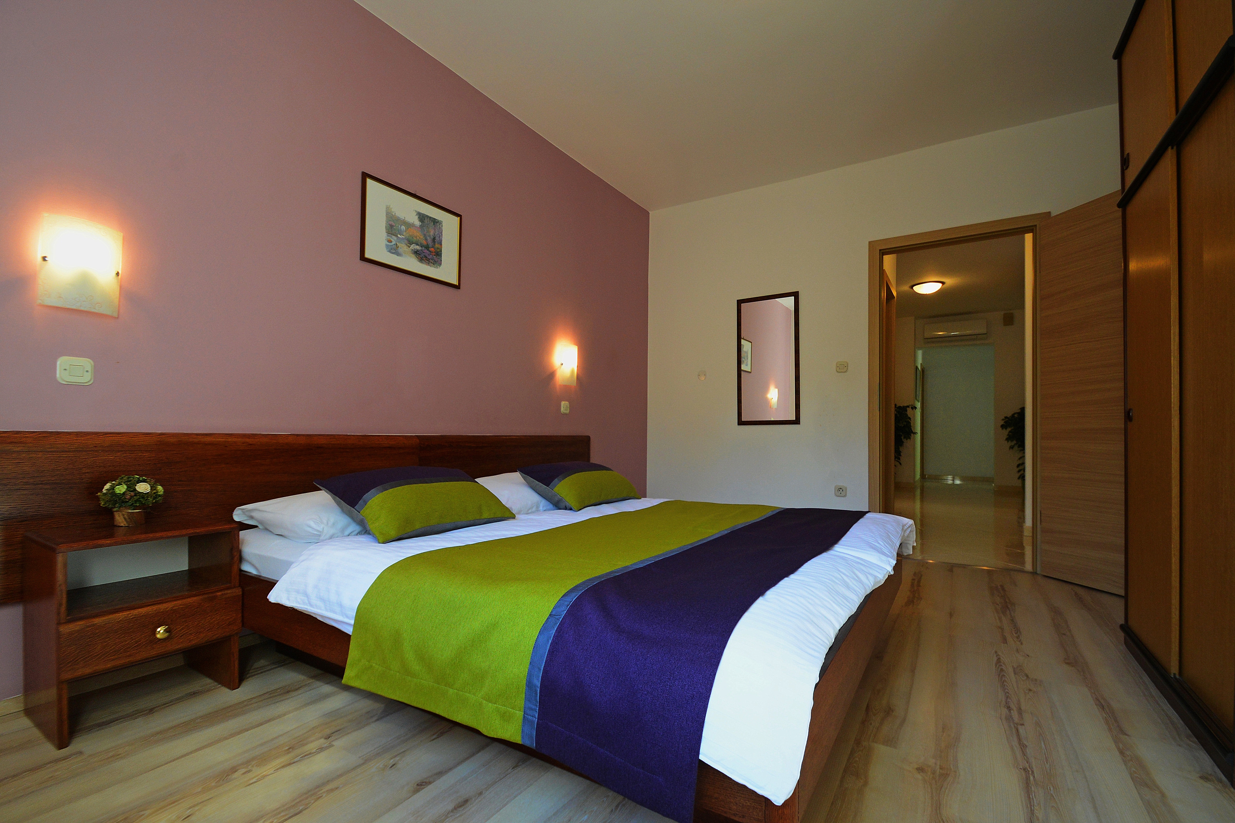 Four bedroom apartment with balcony and sea view Rabac, Labin  A-a