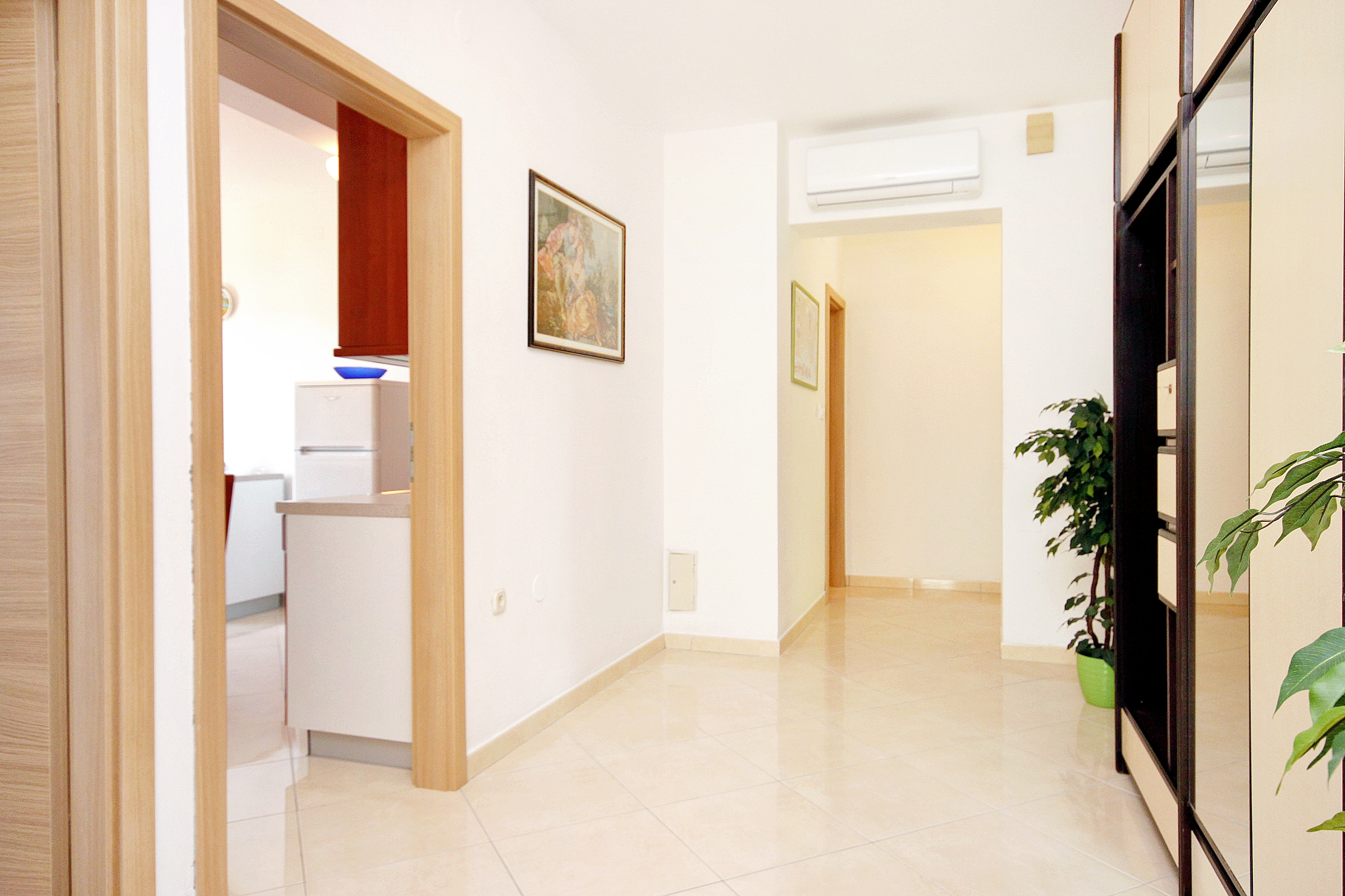 Four bedroom apartment with balcony and sea view Rabac, Labin  A-a