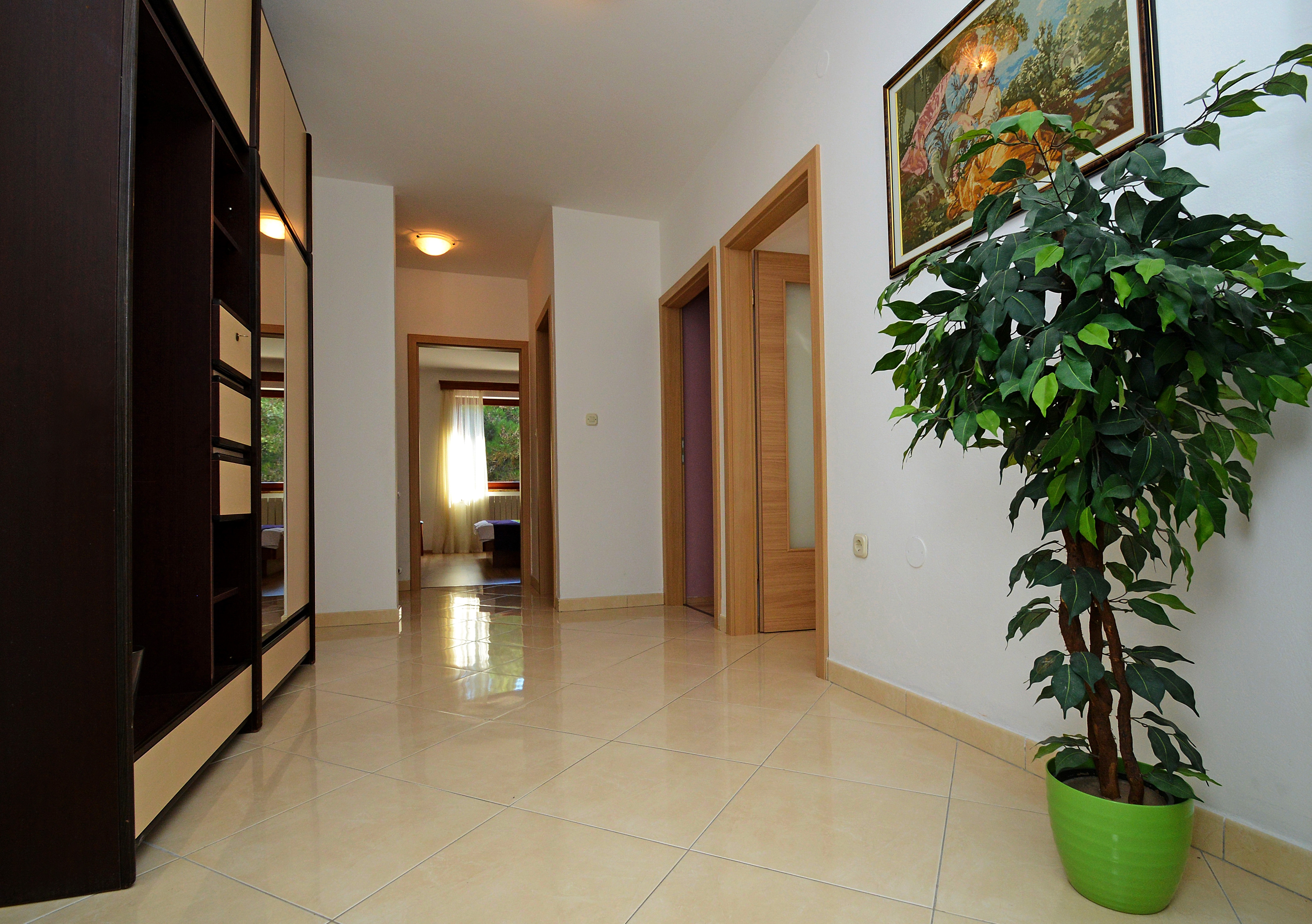 Four bedroom apartment with balcony and sea view Rabac, Labin  A-a