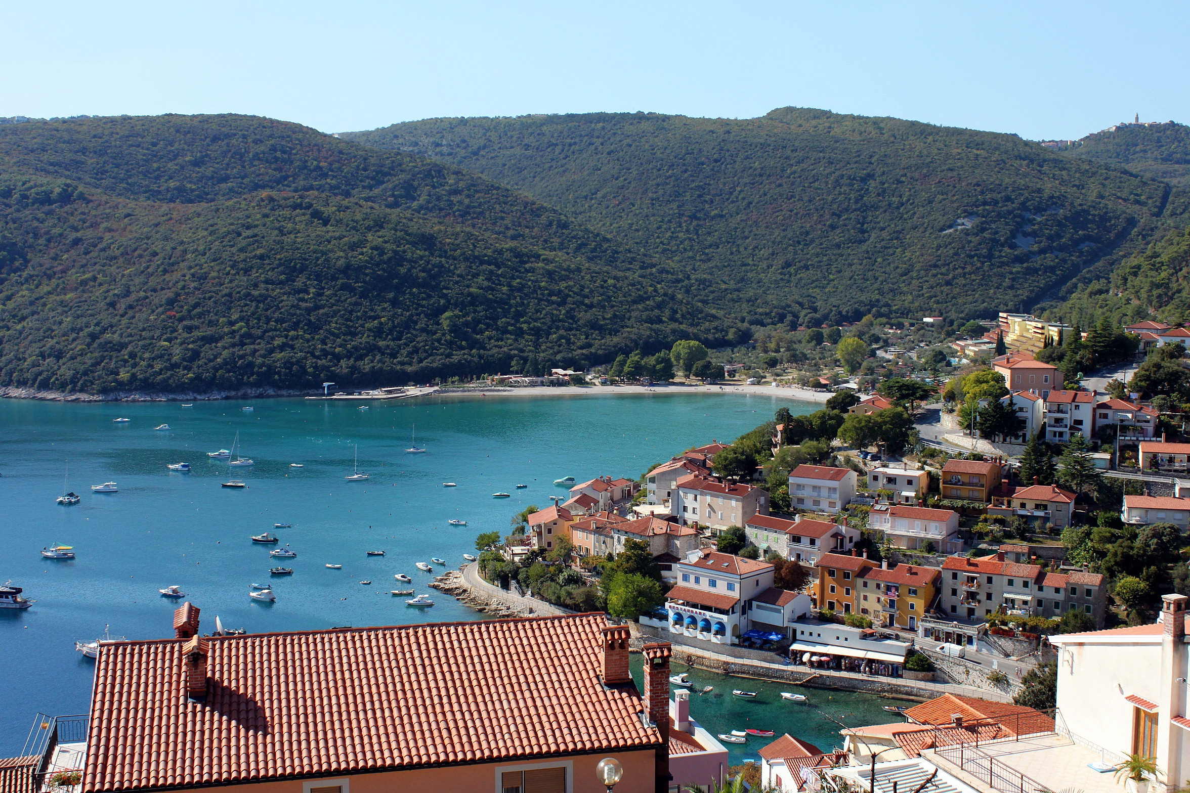 Two bedroom apartment with balcony and sea view Rabac, Labin  A-b