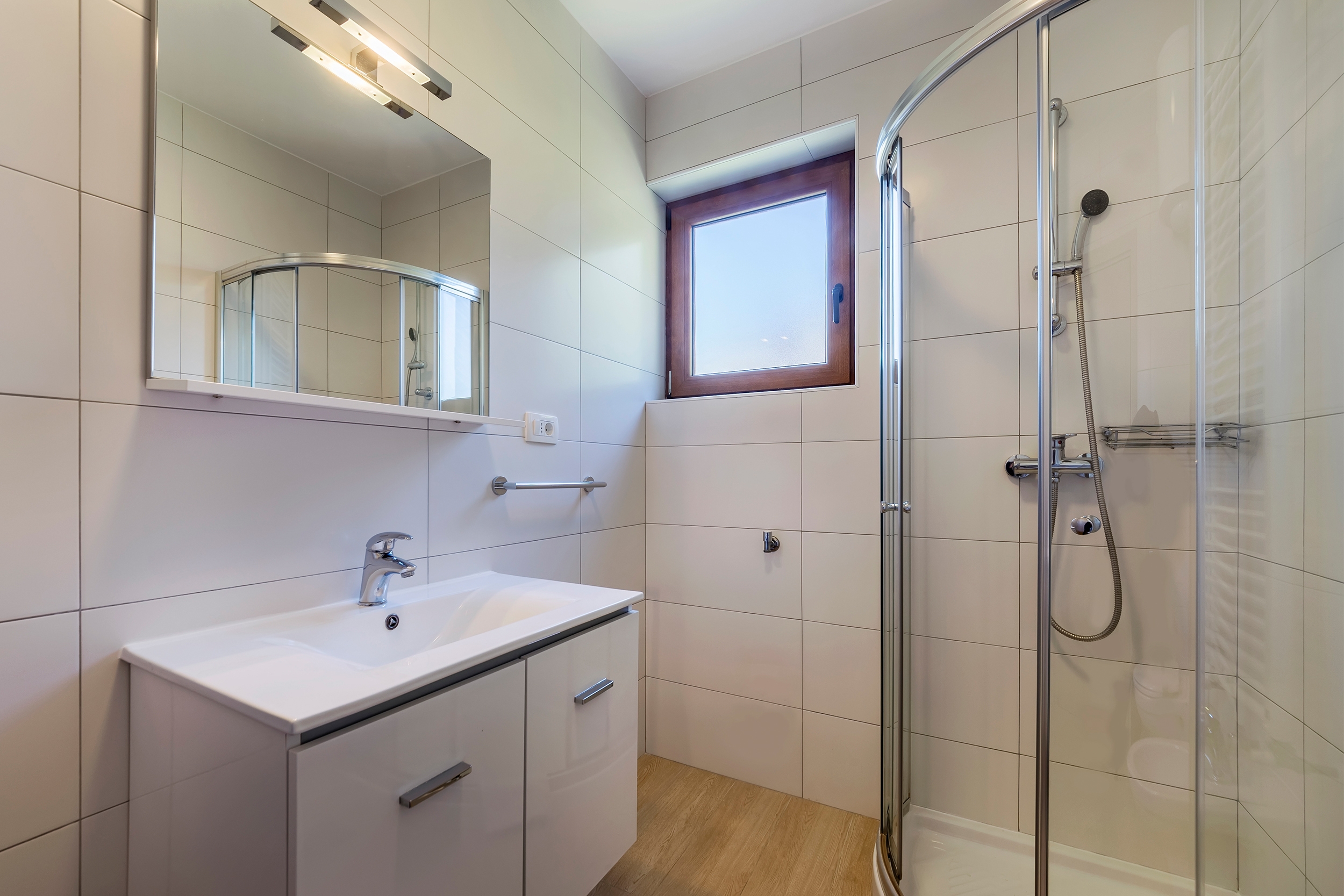 Two bedroom apartment with balcony and sea view Rabac, Labin  A-b