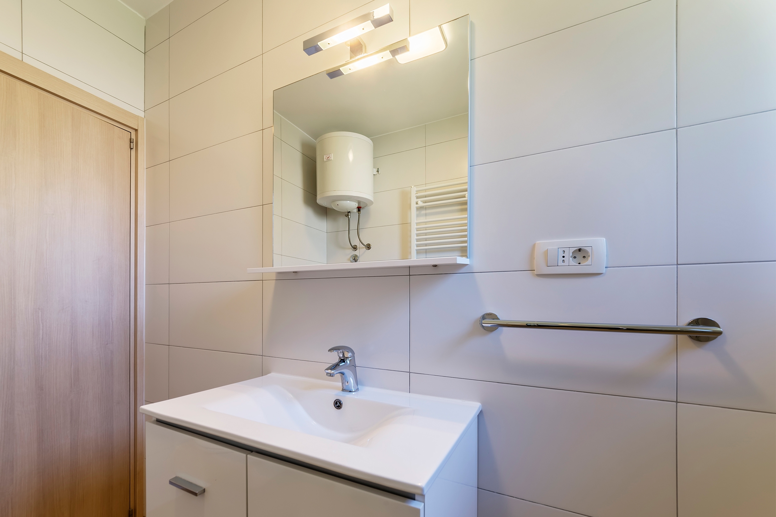 Two bedroom apartment with balcony and sea view Rabac, Labin  A-b