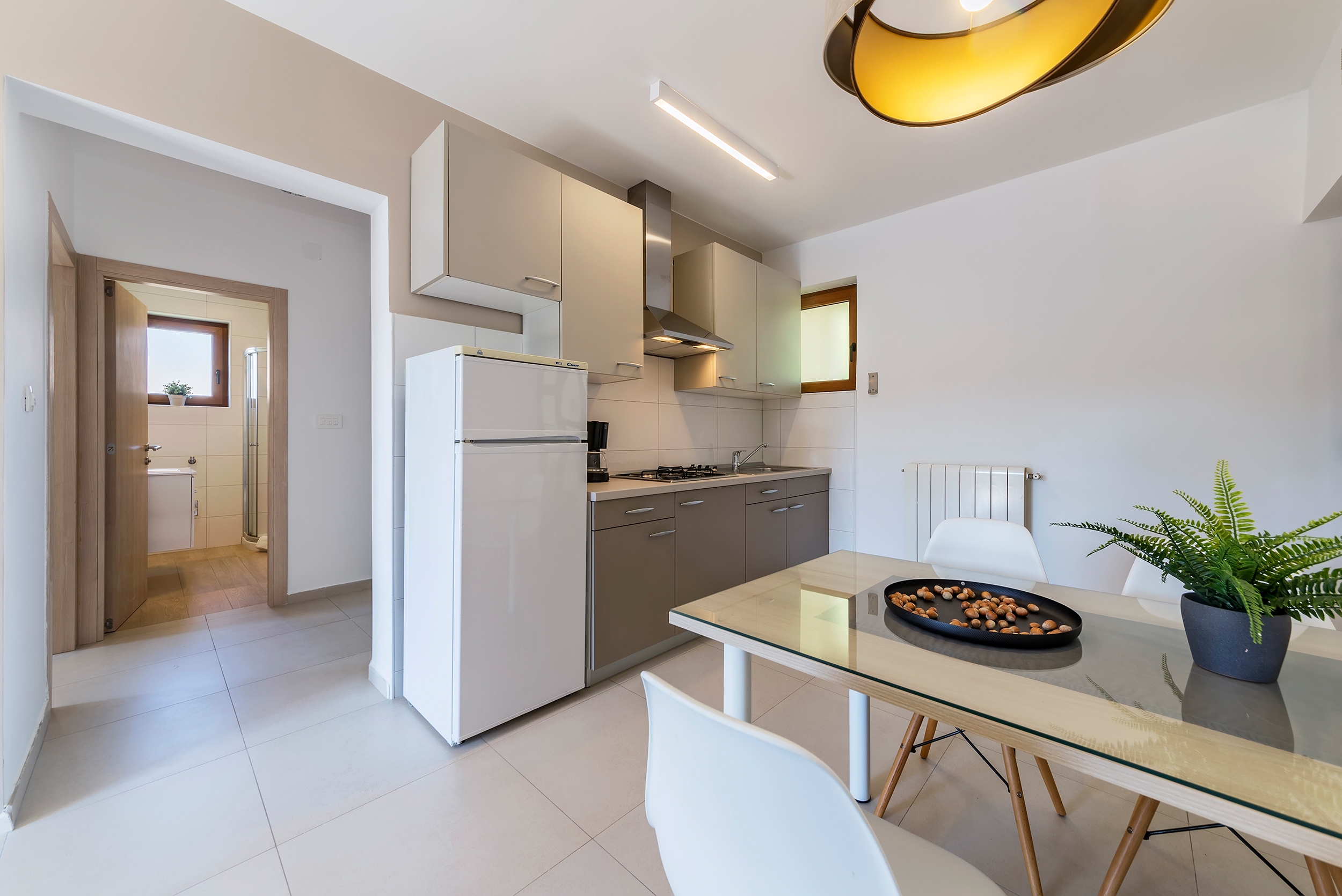 Two bedroom apartment with balcony and sea view Rabac, Labin  A-b