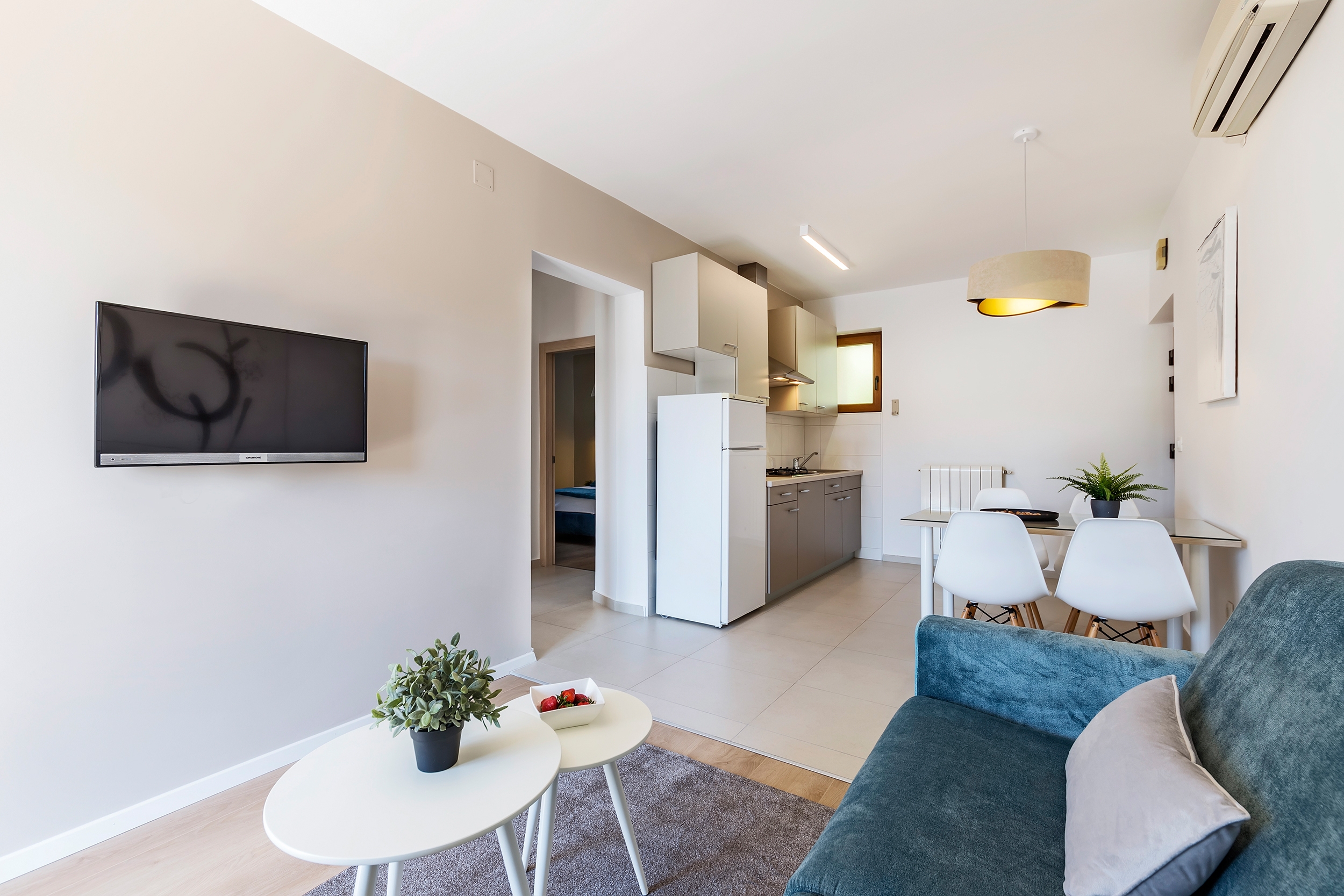 Two bedroom apartment with balcony and sea view Rabac, Labin  A-b