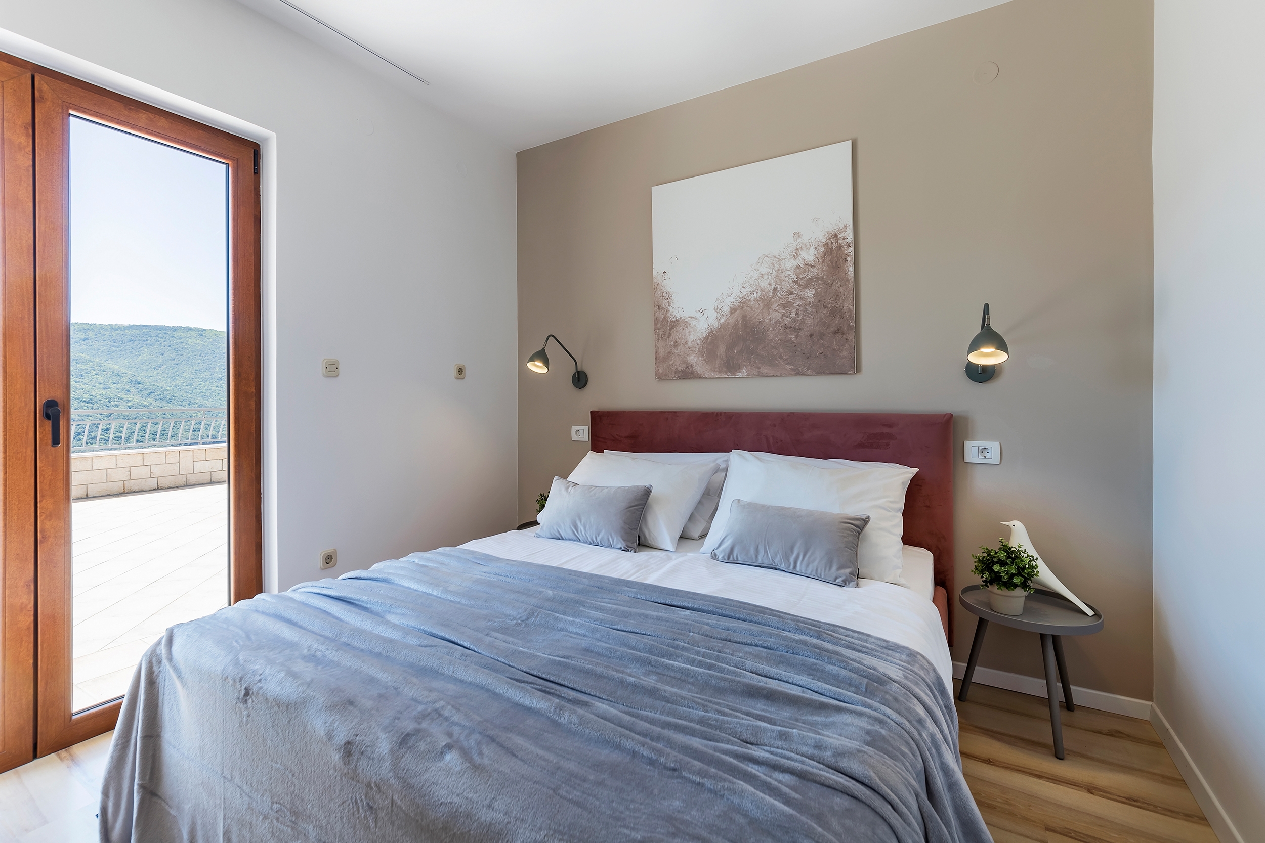 Two bedroom apartment with terrace and sea view Rabac, Labin  A-g