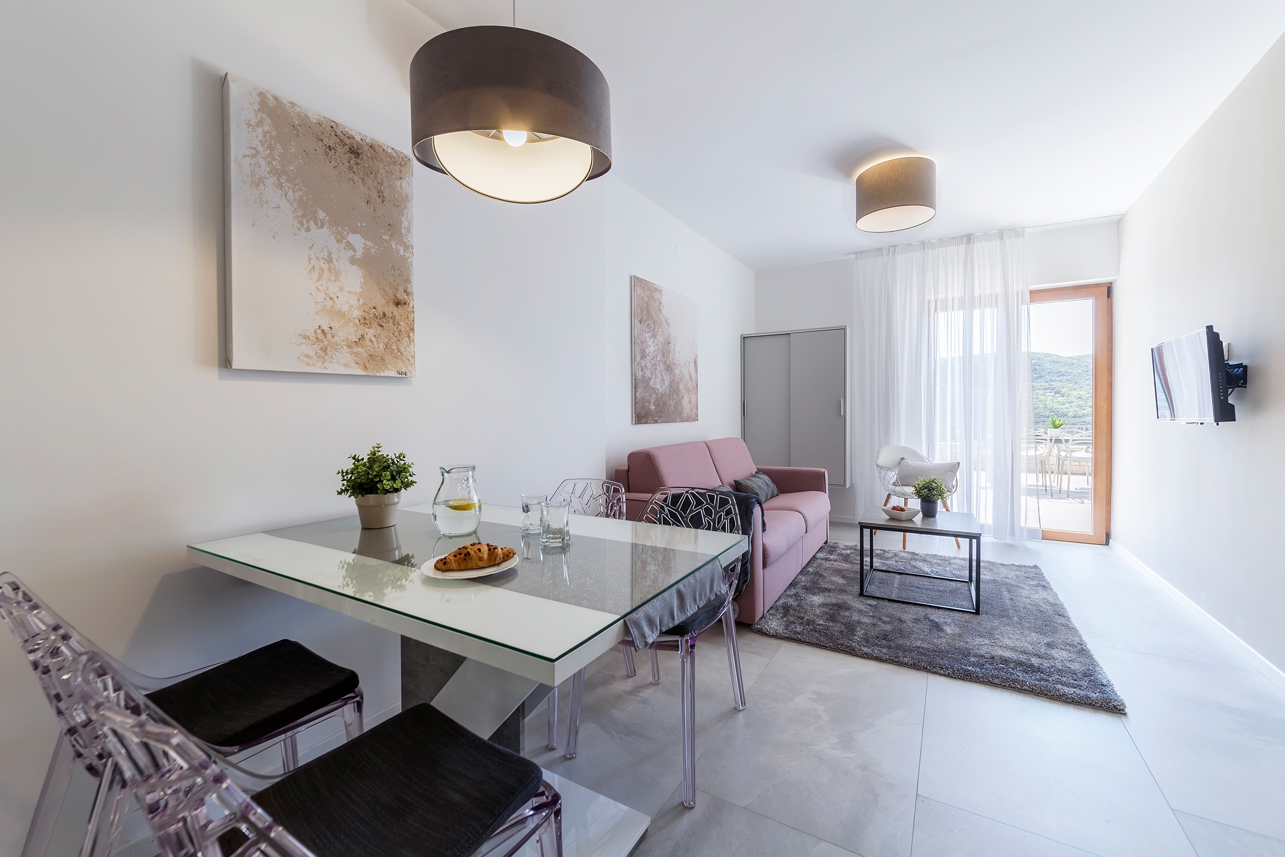 Two bedroom apartment with terrace and sea view Rabac, Labin  A-g