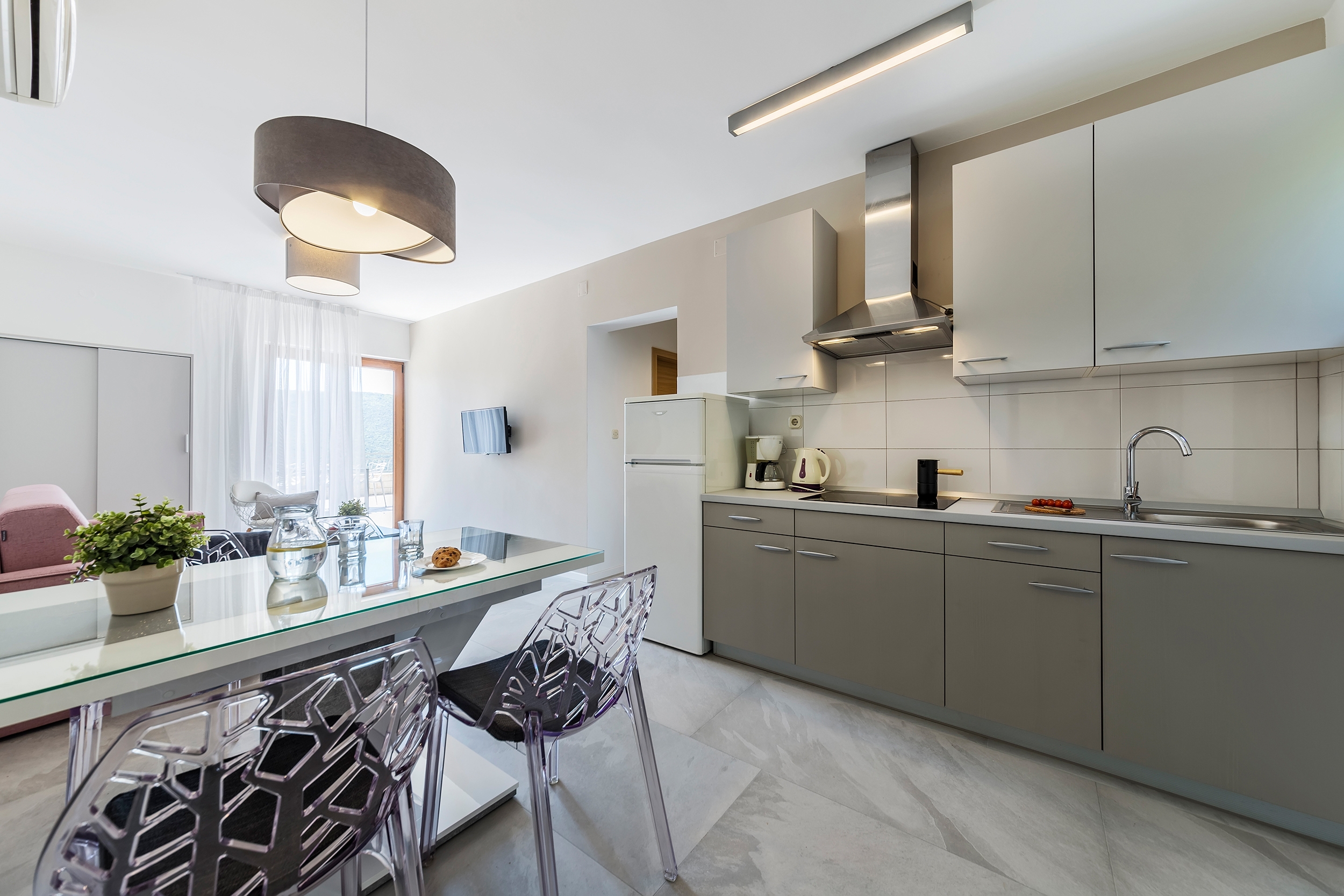 Two bedroom apartment with terrace and sea view Rabac, Labin  A-g