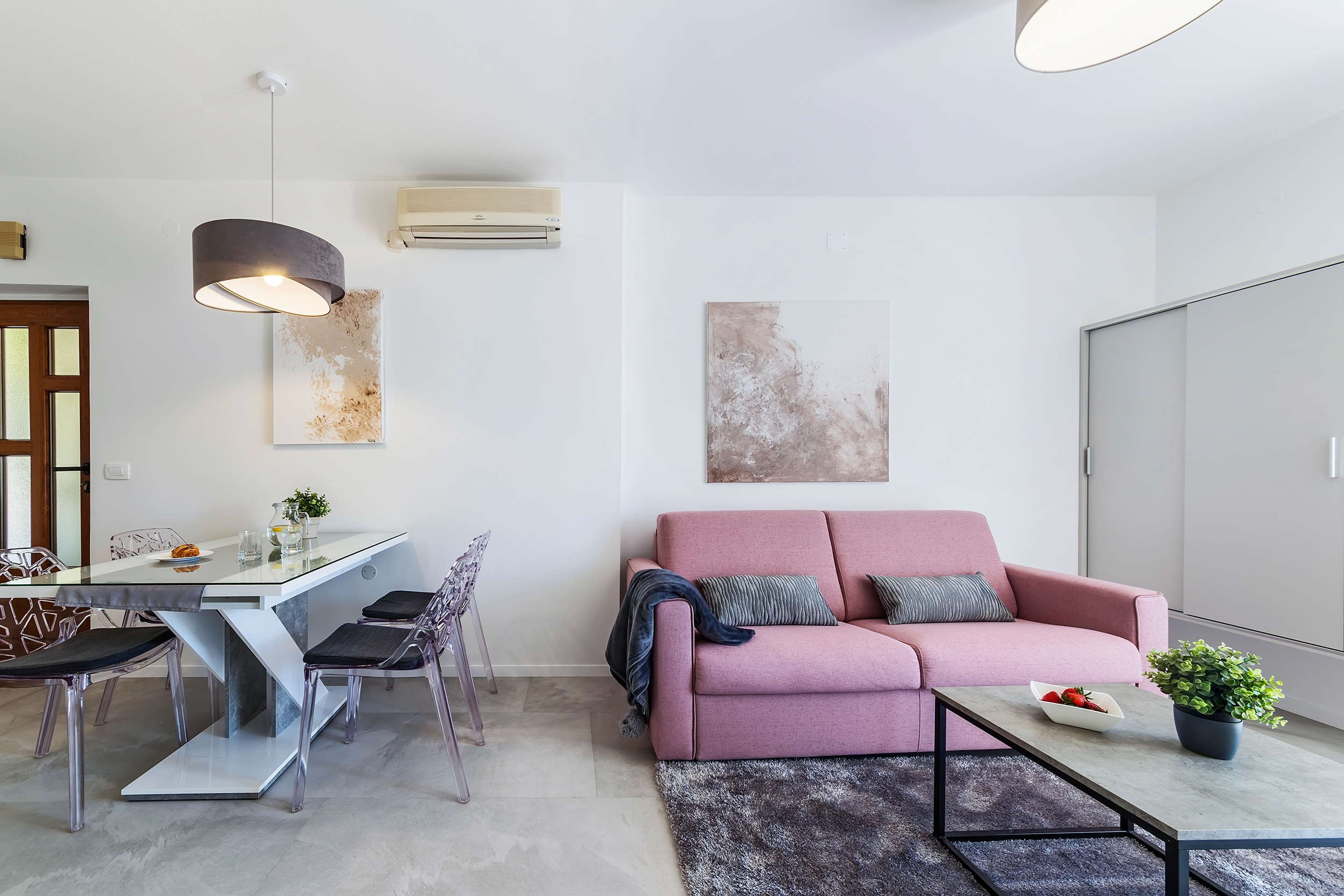 Two bedroom apartment with terrace and sea view Rabac, Labin  A-g
