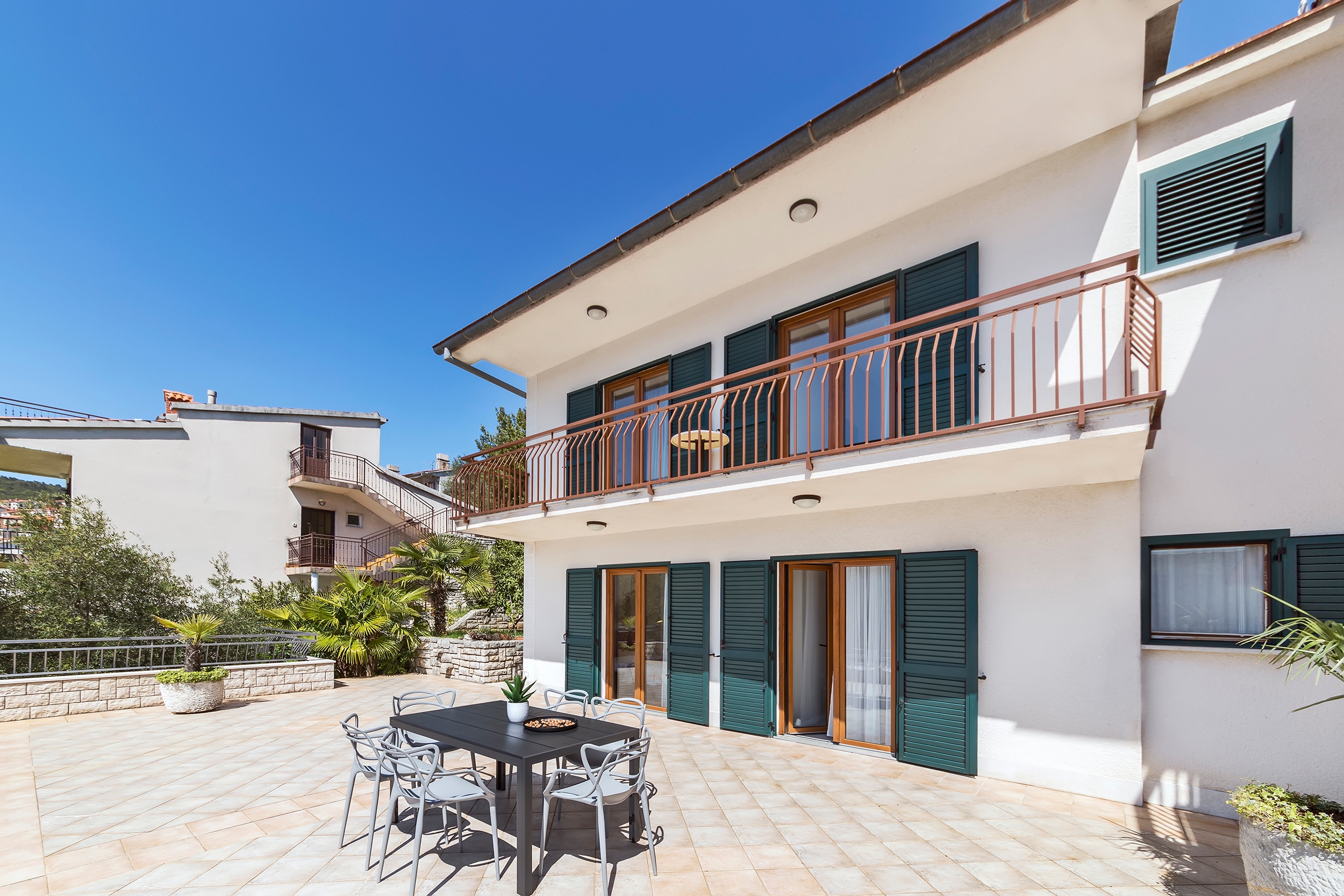 Two bedroom apartment with terrace and sea view Rabac, Labin  A-g
