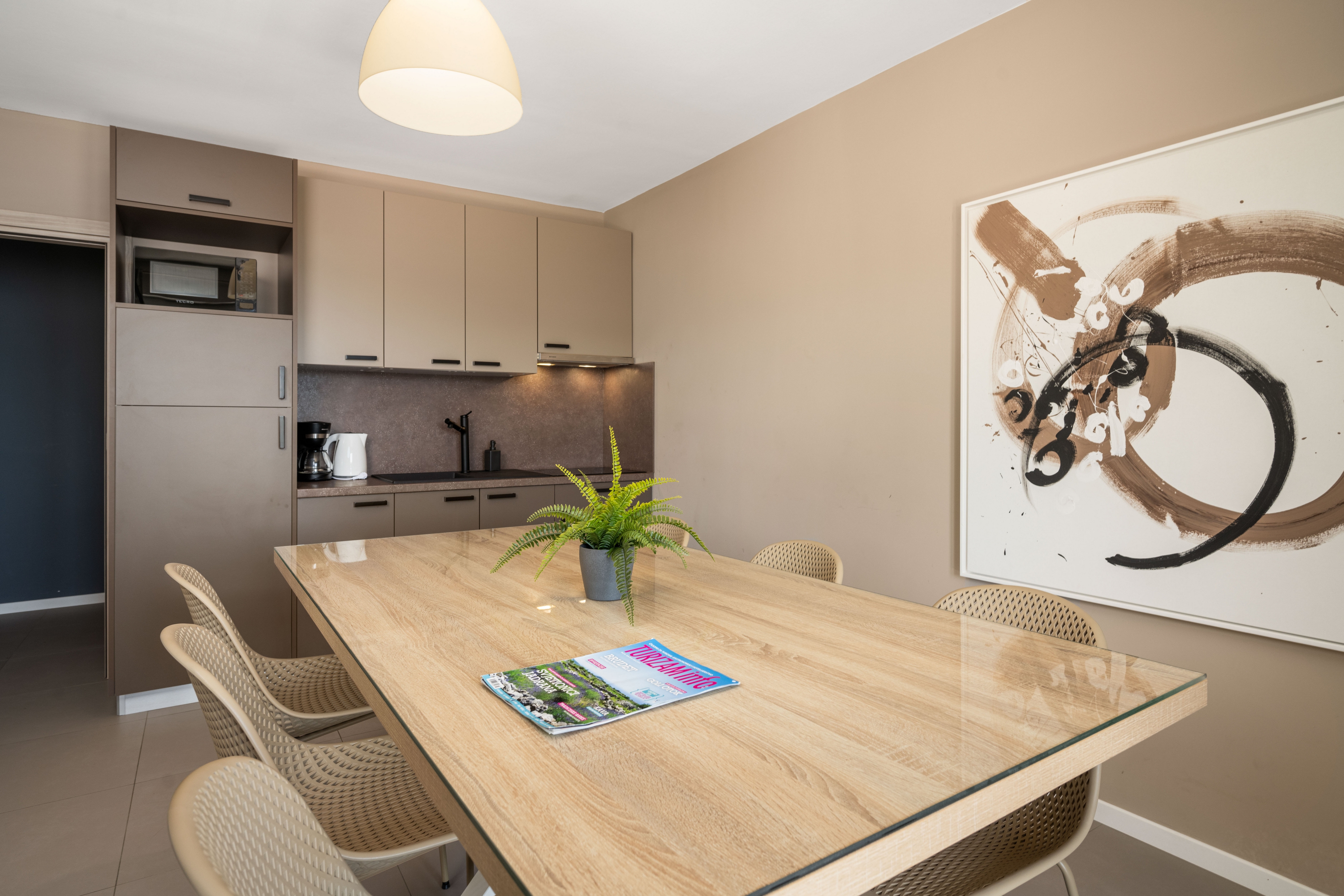 Three bedroom apartment with terrace and sea view Rabac, Labin  A-a
