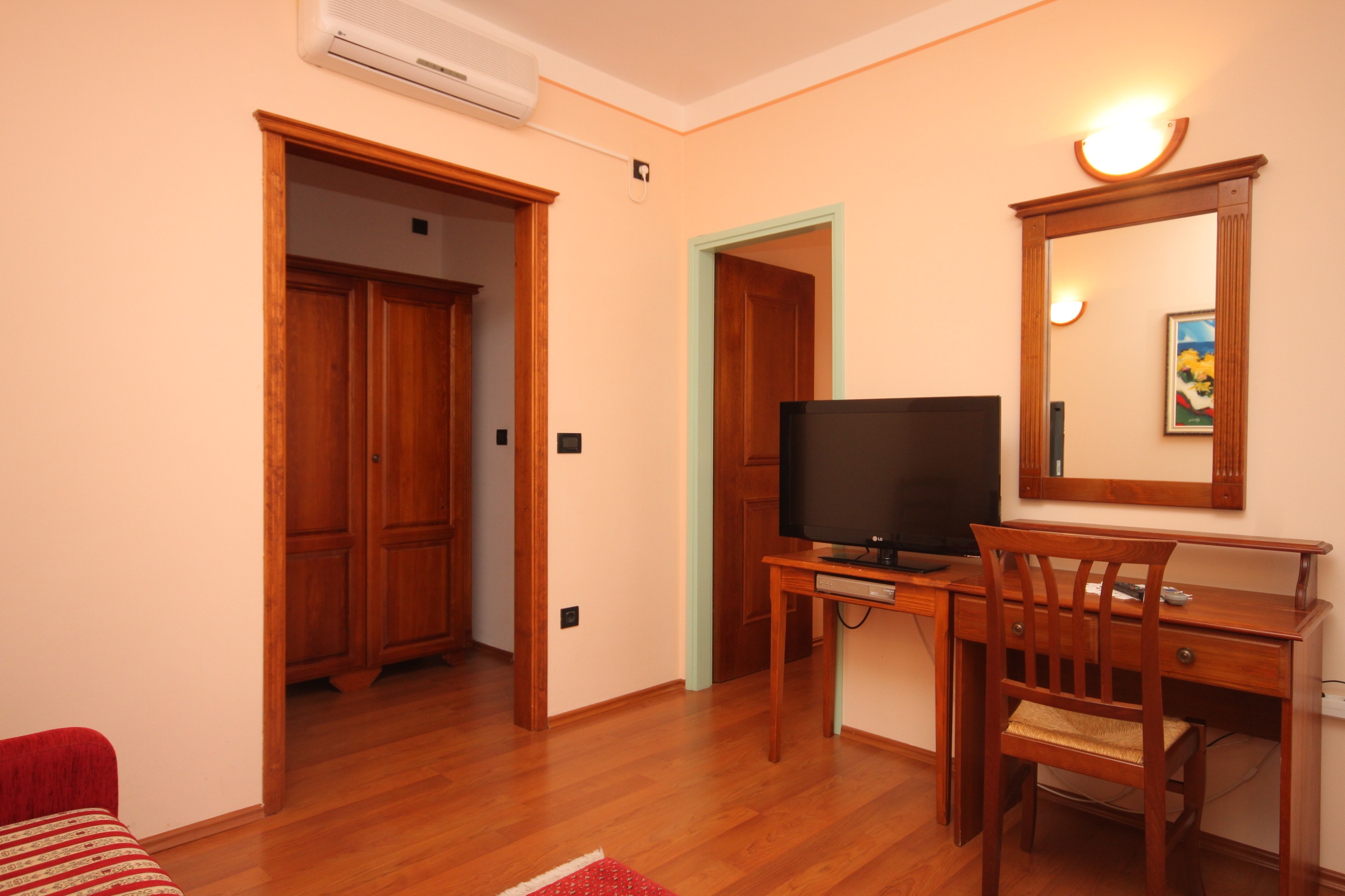 Room with balcony and sea view Rabac, Labin (S-3016-e)