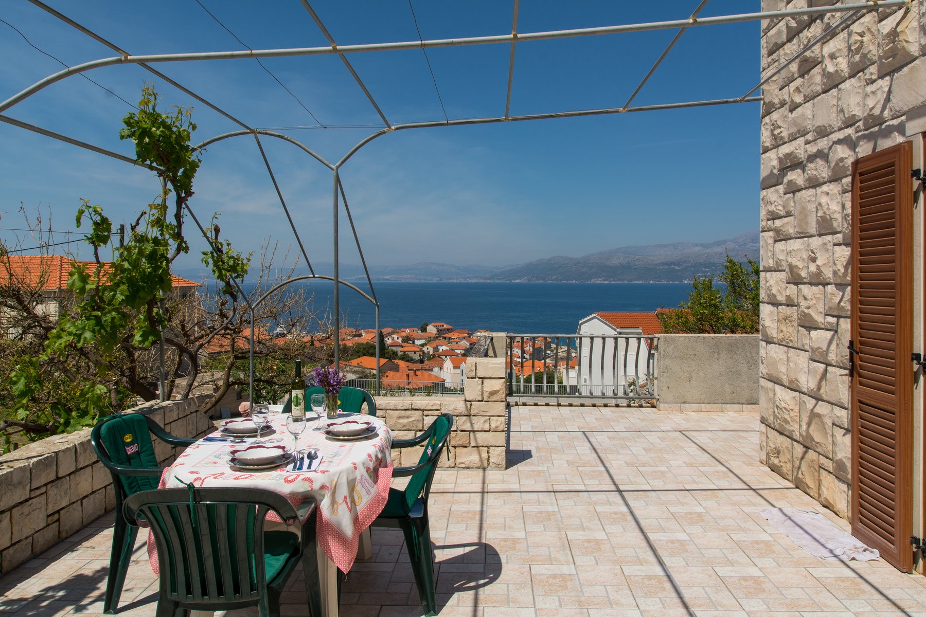 Ferienwohnung im Ort Postira (Bra?), Kapazitä Ferienwohnung  kroatische Inseln