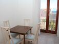 Dining room Postira, Dining room in the apartment.