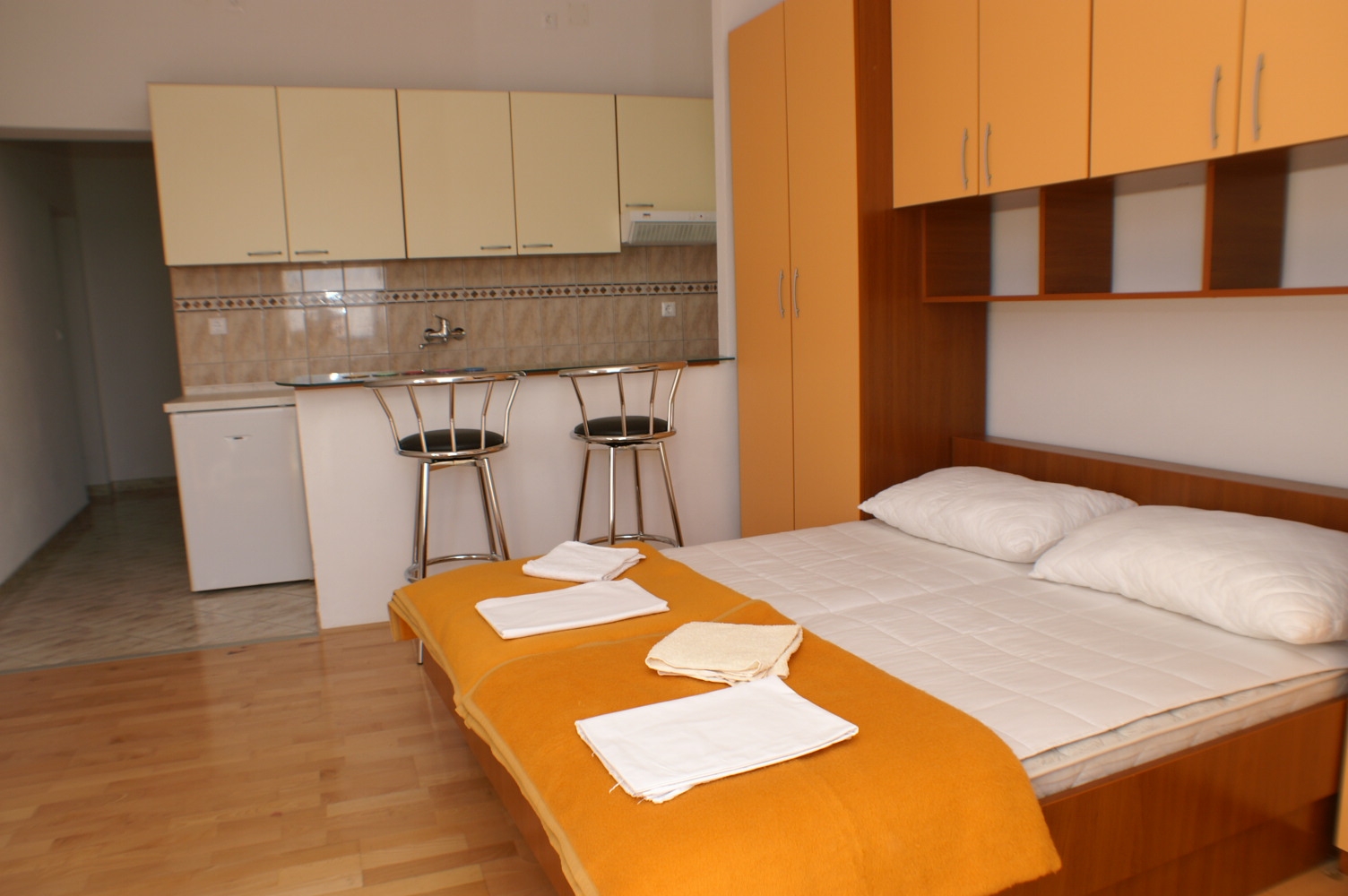 Studio flat with terrace and sea view Milna, Hvar  AS-e