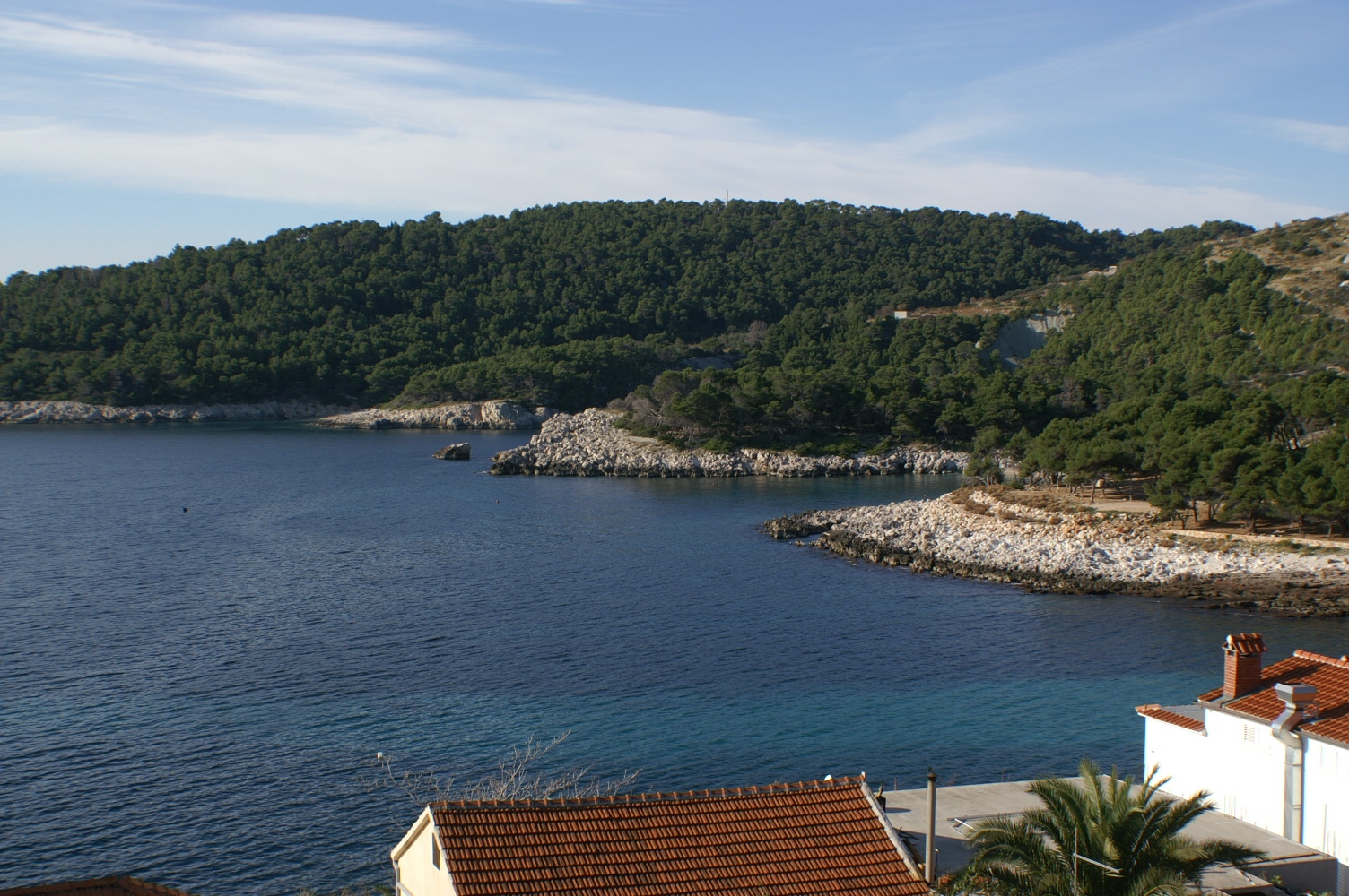 Studio flat with terrace and sea view Milna, Hvar  AS-e