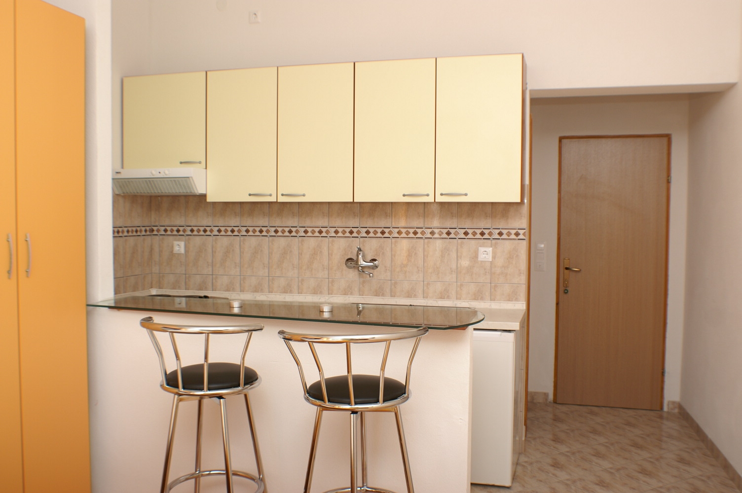 Studio flat with terrace and sea view Milna, Hvar  AS-f