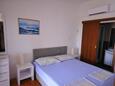 Bedroom 1 Potočnica, Bedroom 1 in the apartment, air condition available, (pet friendly) and WiFi.