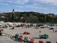 Parking lot Trogir, Trogir, Parking lot 3076 - Apartments near sea with pebble beach.