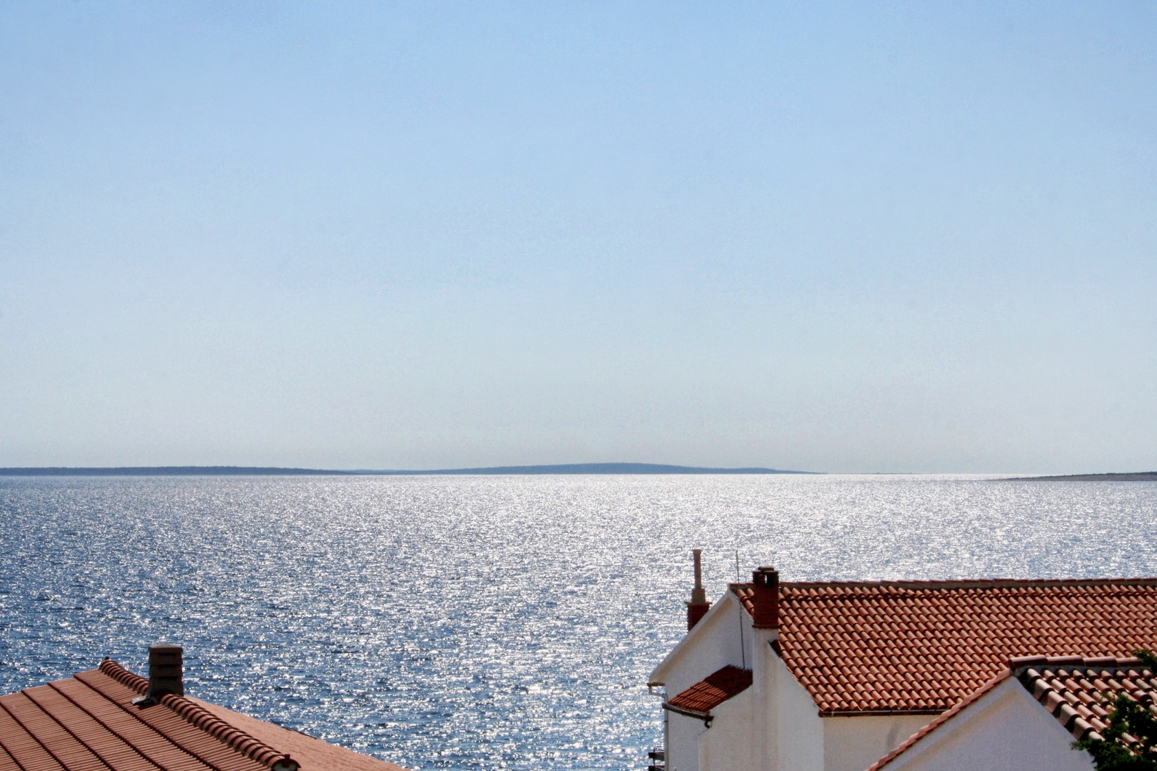 Two bedroom apartment with terrace and sea view Mandre, Pag  A-c