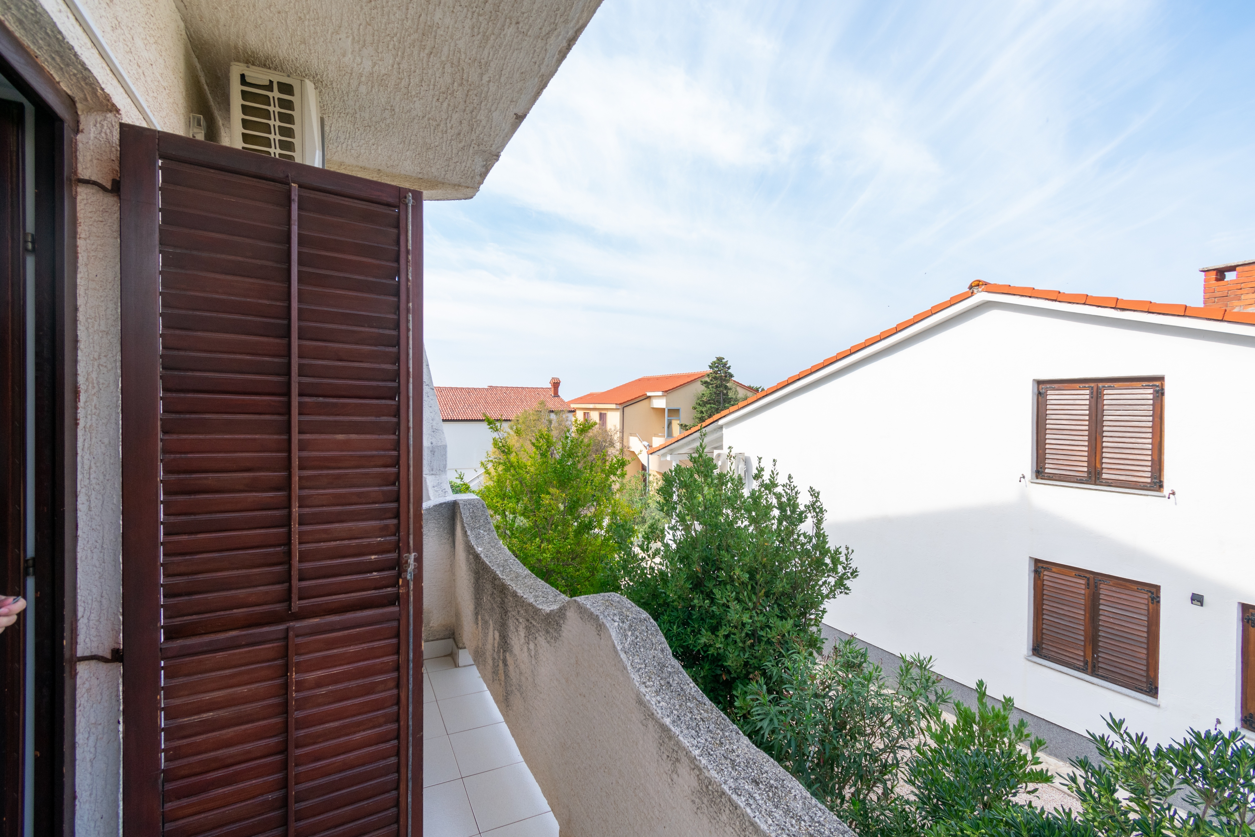 Studio flat with balcony Mandre, Pag  AS-a