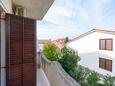 Mandre, Balcony - view in the studio-apartment, WiFi.