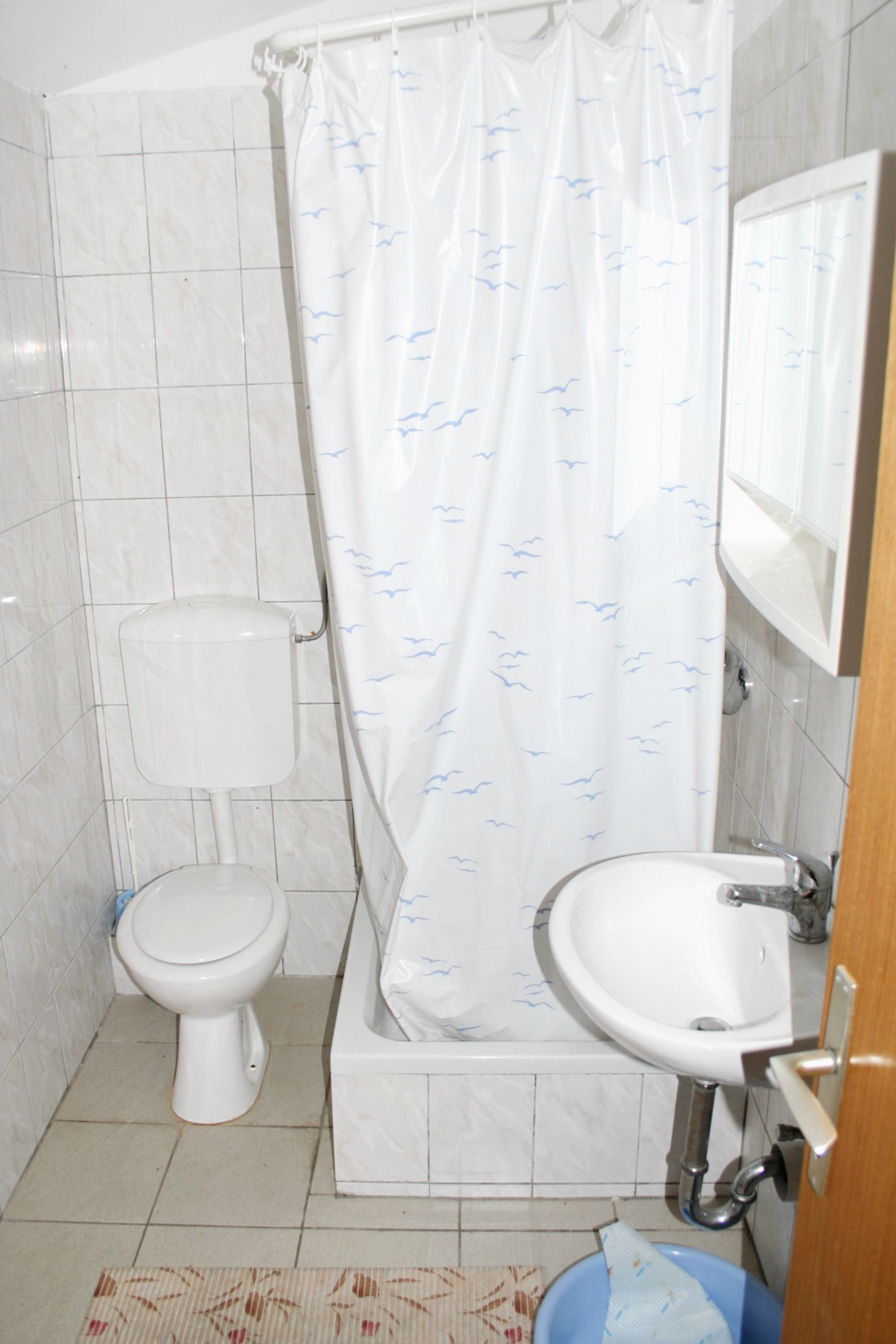 Studio flat with balcony and sea view Mandre, Pag (AS-3084-c)