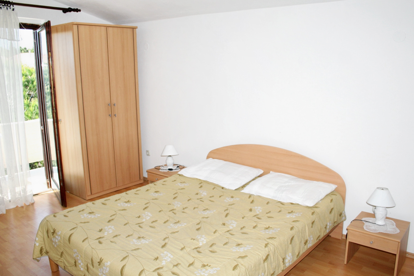 Studio flat with balcony and sea view Mandre, Pag (AS-3084-c)