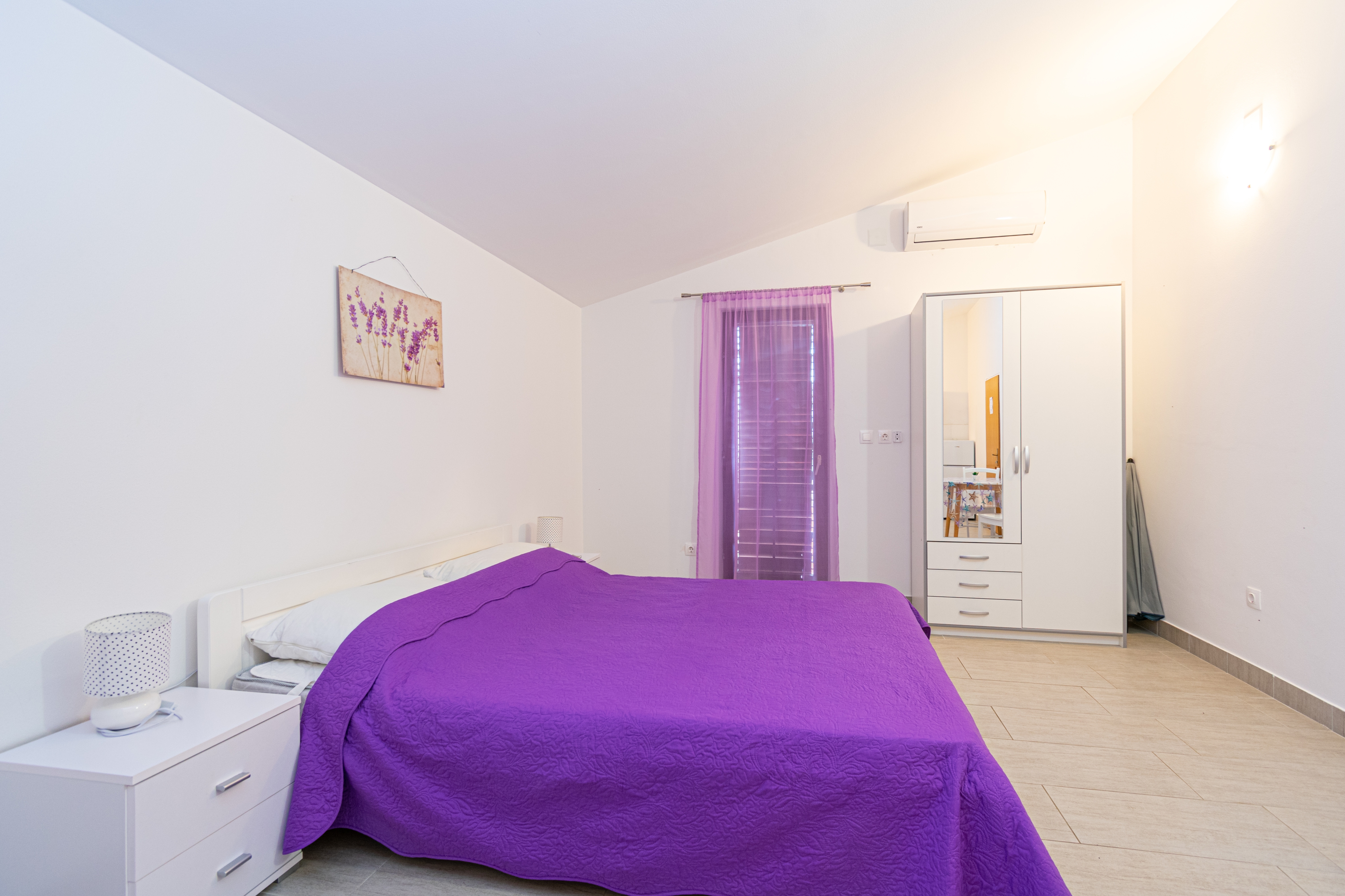 Studio flat with balcony and sea view Mandre (Pag) (AS-3084-d)