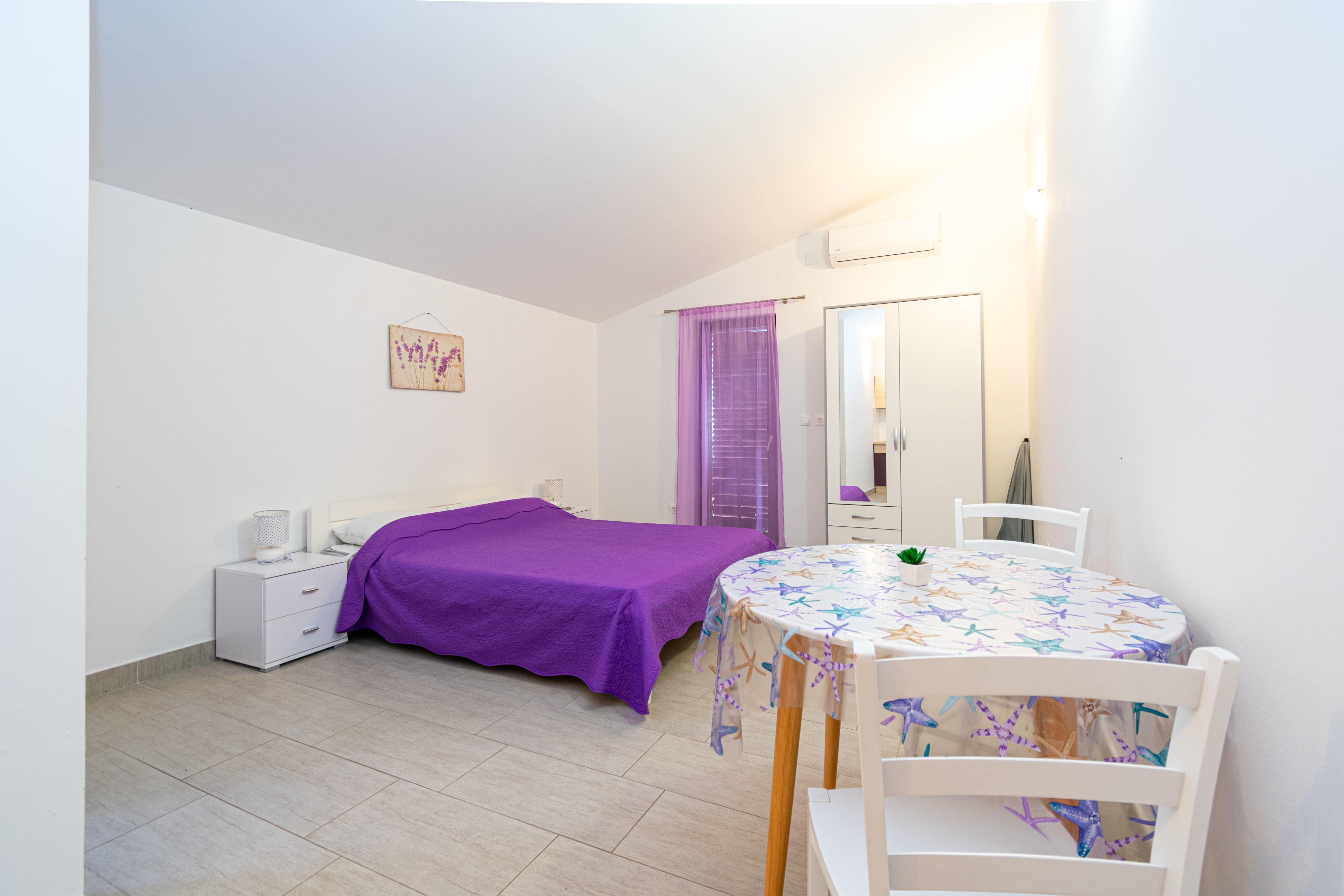 Studio flat with balcony and sea view Mandre (Pag) (AS-3084-d)