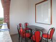 Terrace Caska, Terrace in the apartment, with a sea view and WiFi.