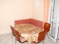Dining room Stara Novalja, Dining room in the apartment, air condition available and WiFi.