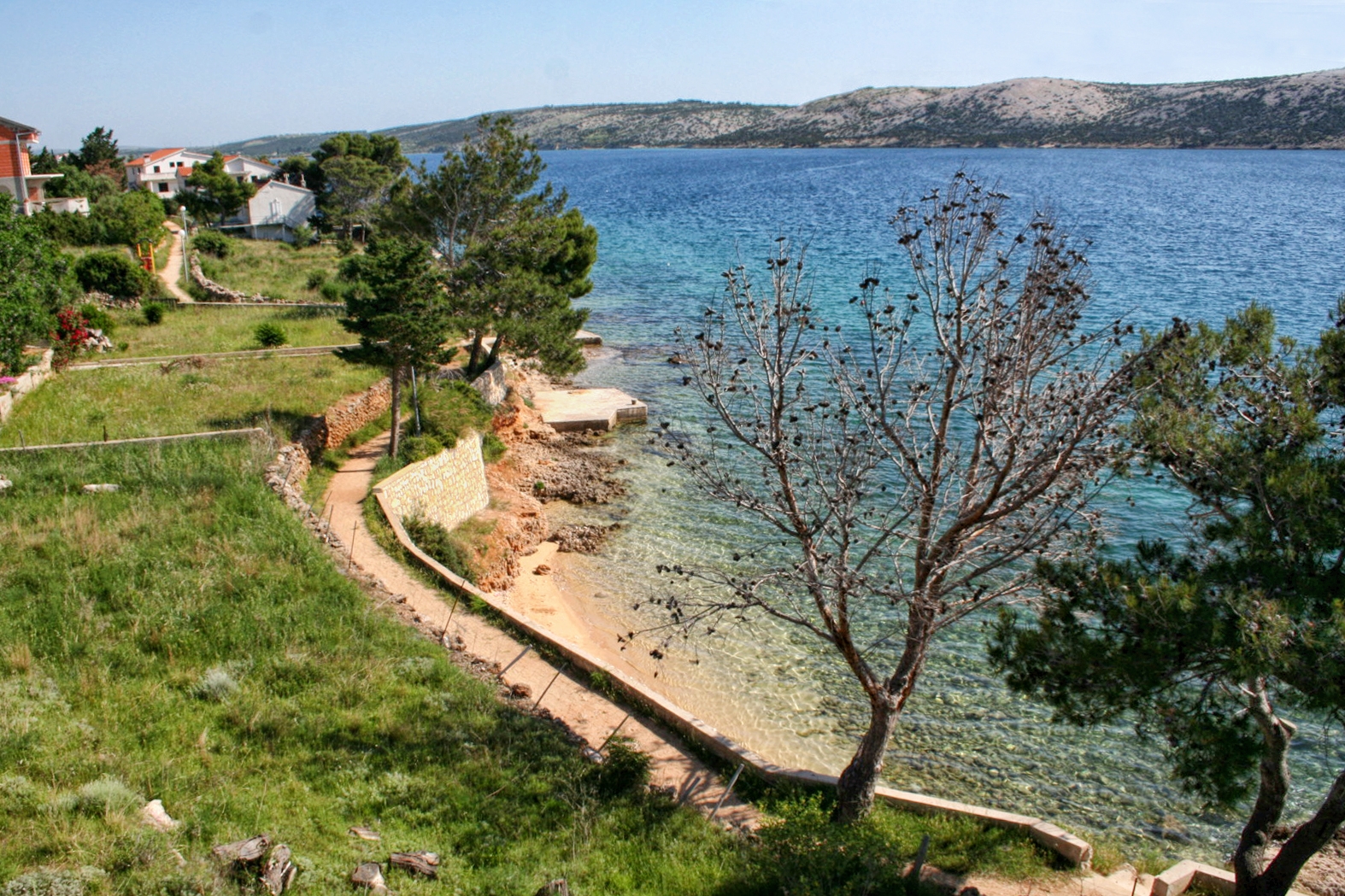 Three bedroom apartment near beach Stara Novalja, Pag  A-d