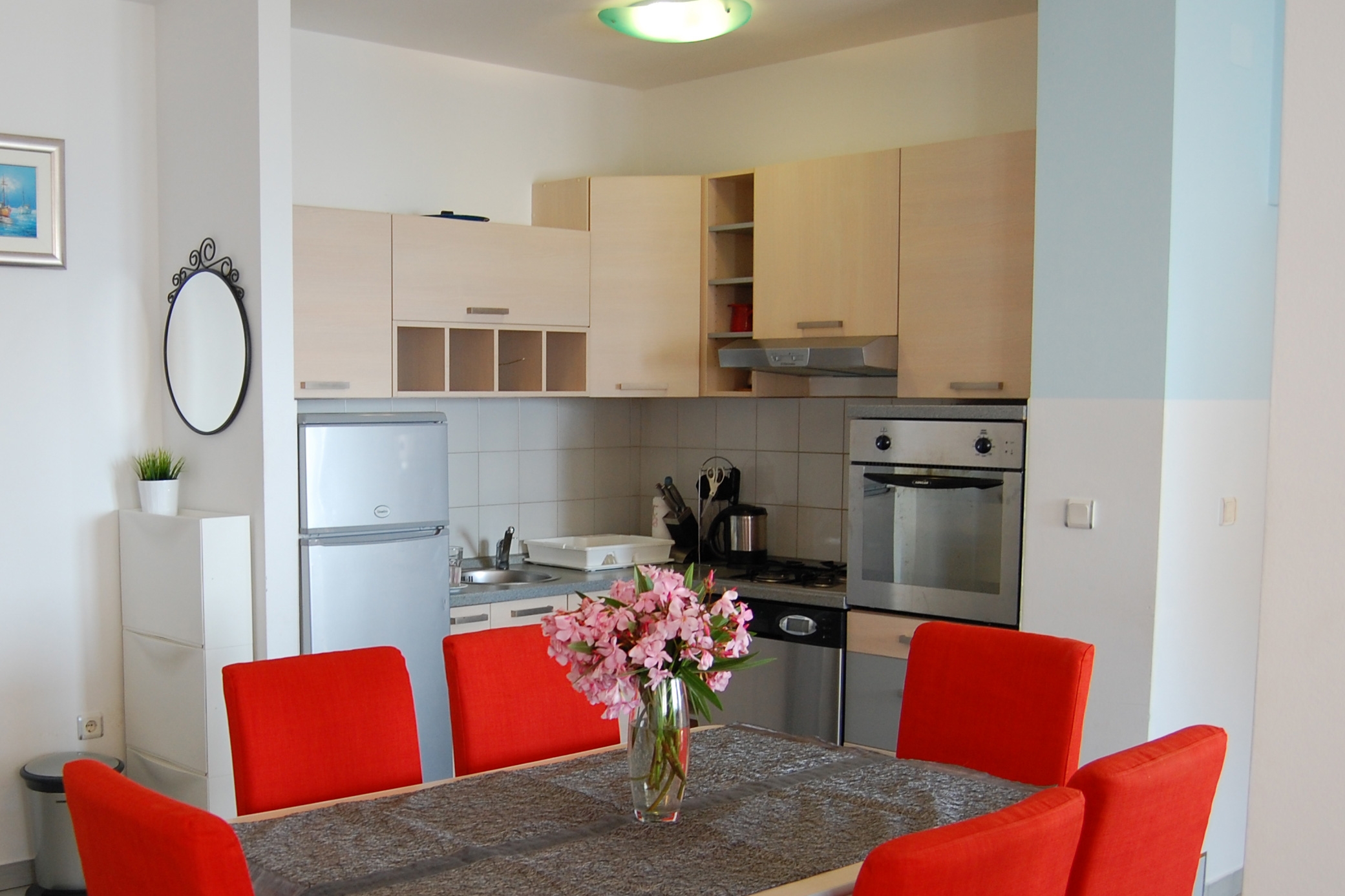 Two bedroom apartment with terrace and sea view Bilo, Primošten  A-g