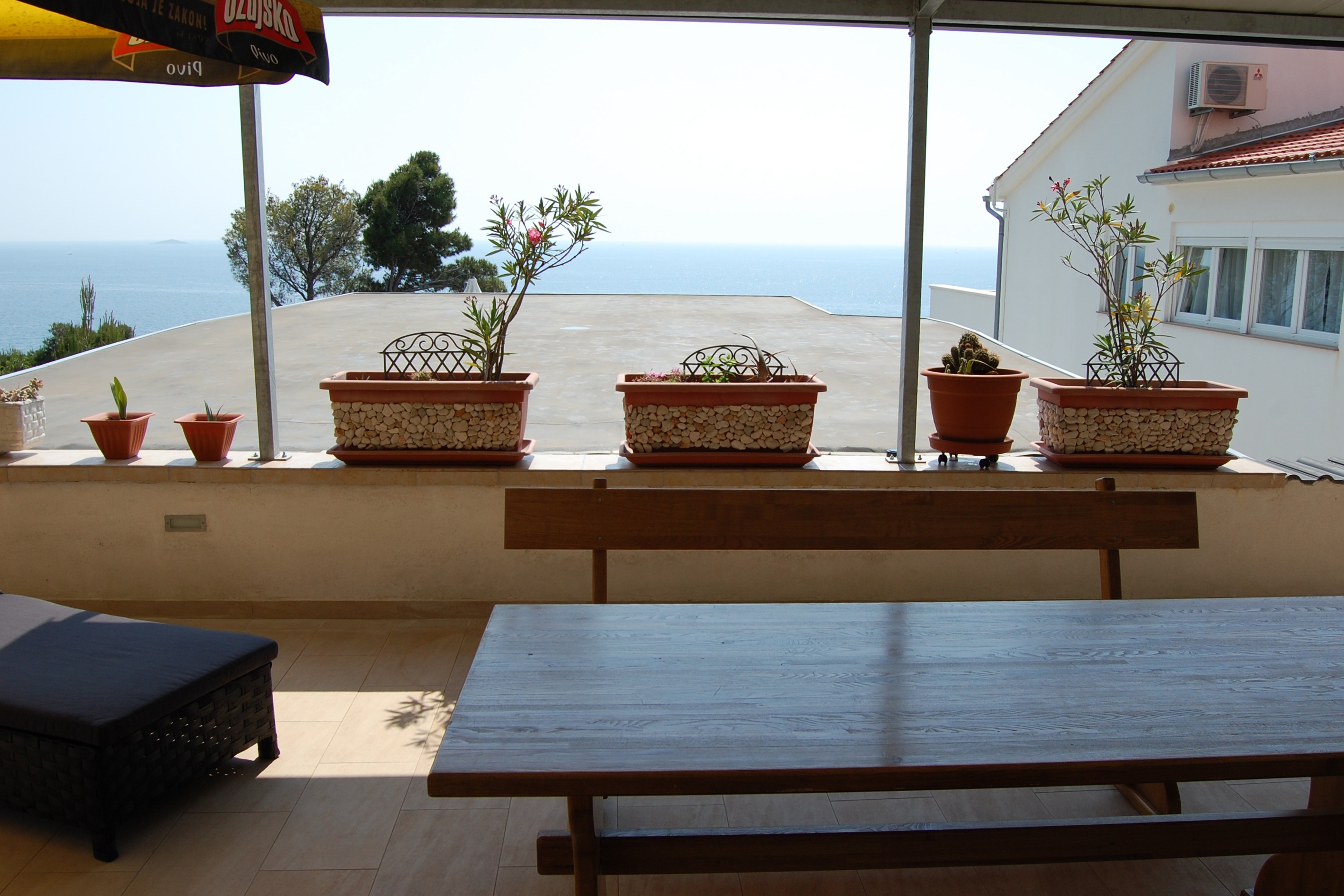 Two bedroom apartment with terrace and sea view Bilo, Primošten  A-g