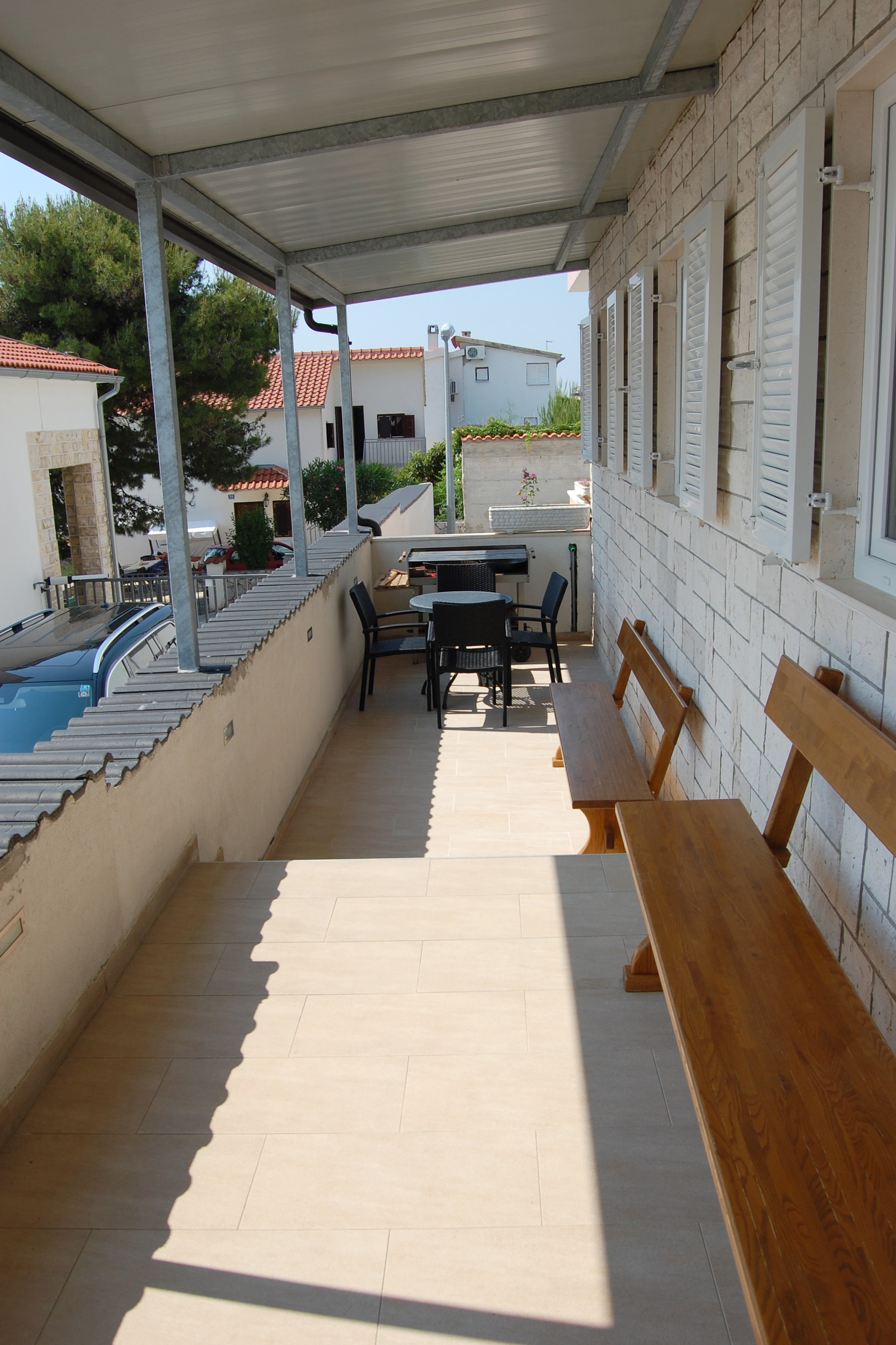 Two bedroom apartment with terrace and sea view Bilo, Primošten  A-g