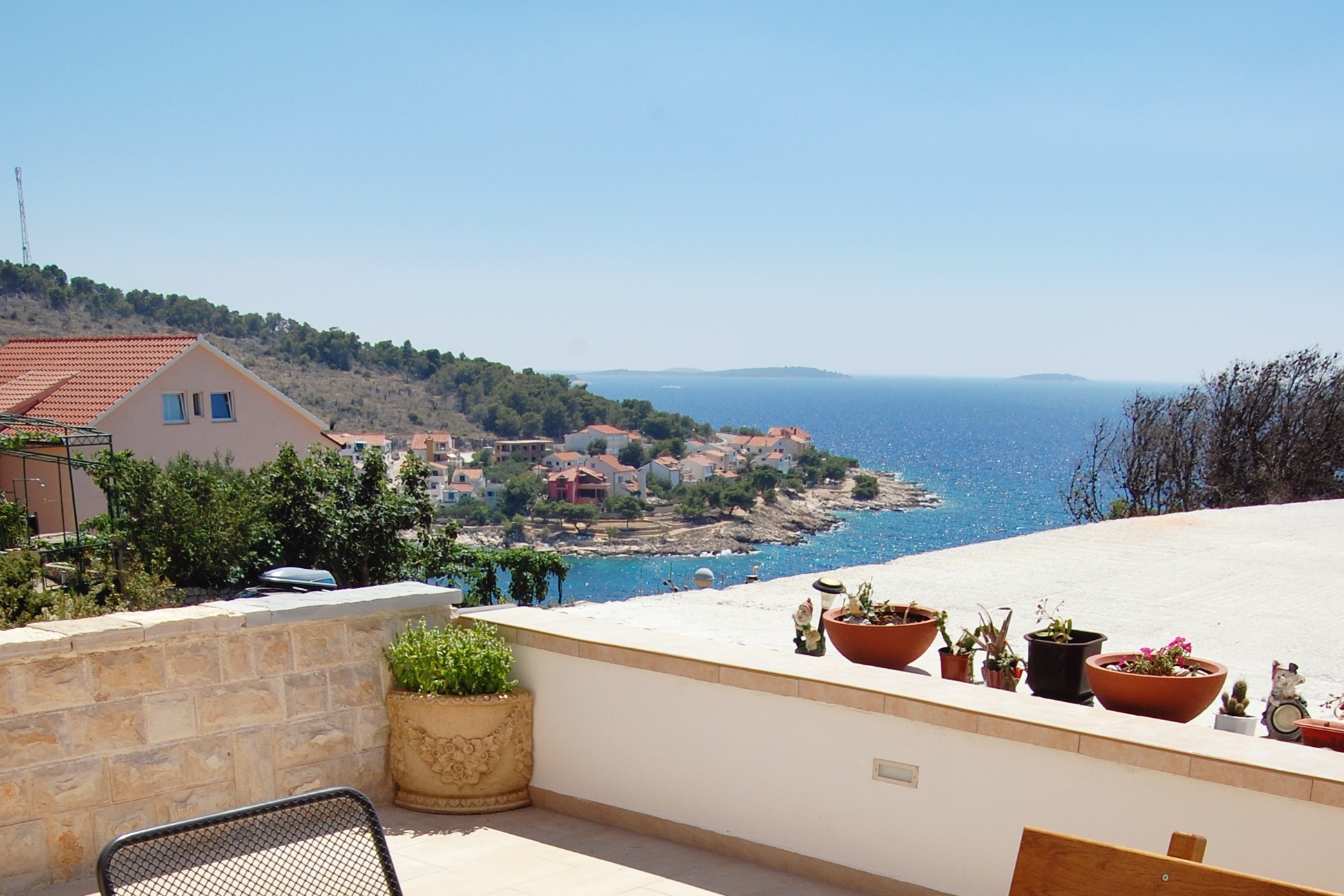 Two bedroom apartment with terrace and sea view Bilo, Primošten  A-g
