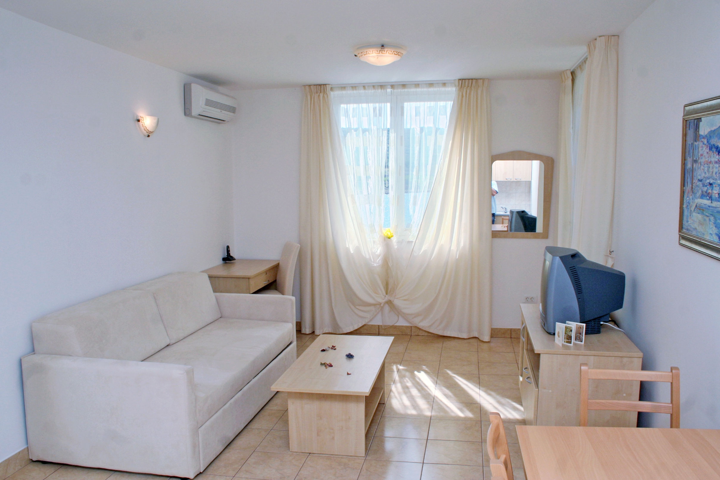 One bedroom apartment with air-conditioning Vinjerac, Zadar (A-3093-h)