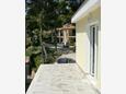Rogoznica, Terrace 1 in the apartment, with a sea view, (pet friendly) and WiFi.