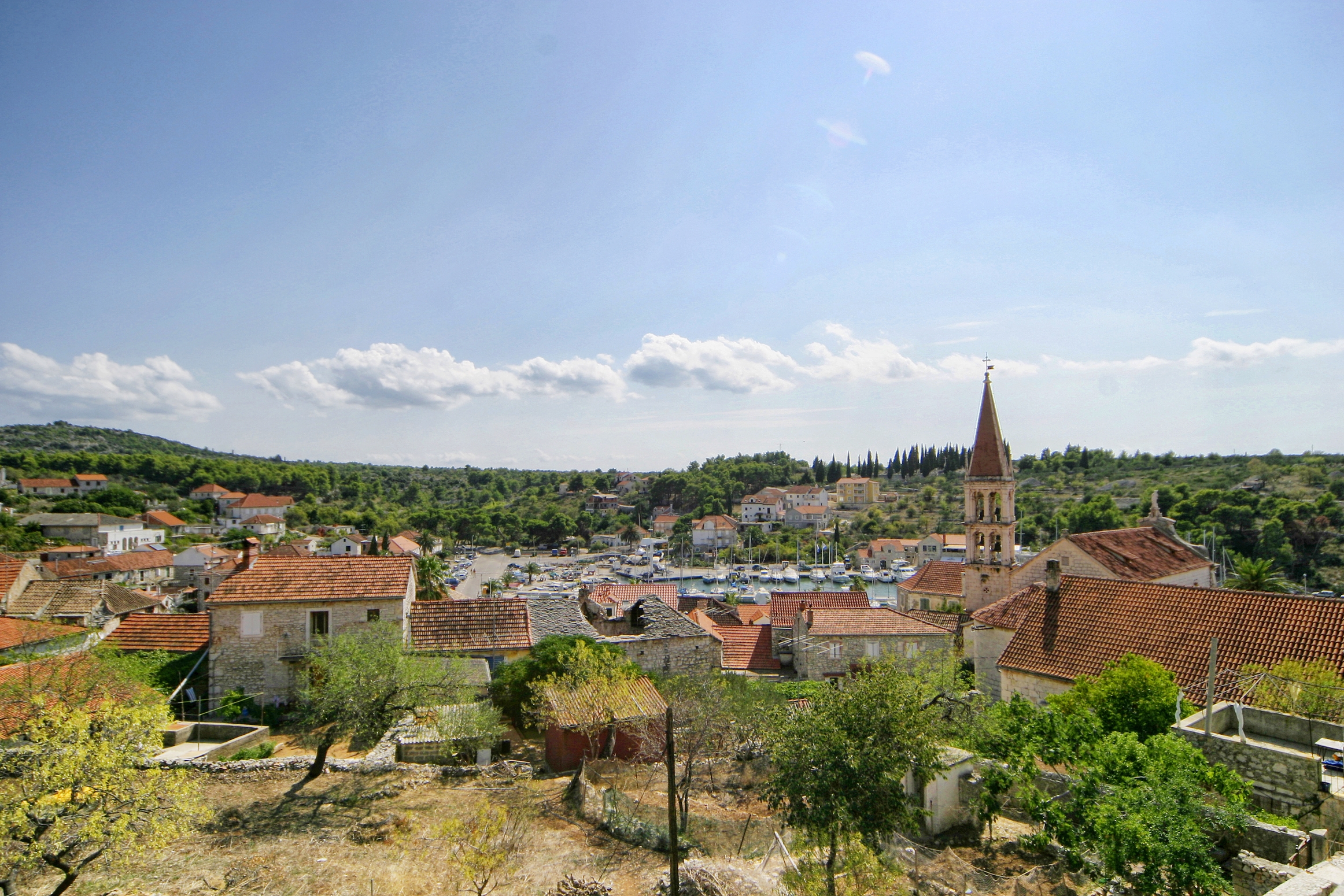 Three bedroom house with terrace and sea view Milna, Brač  K