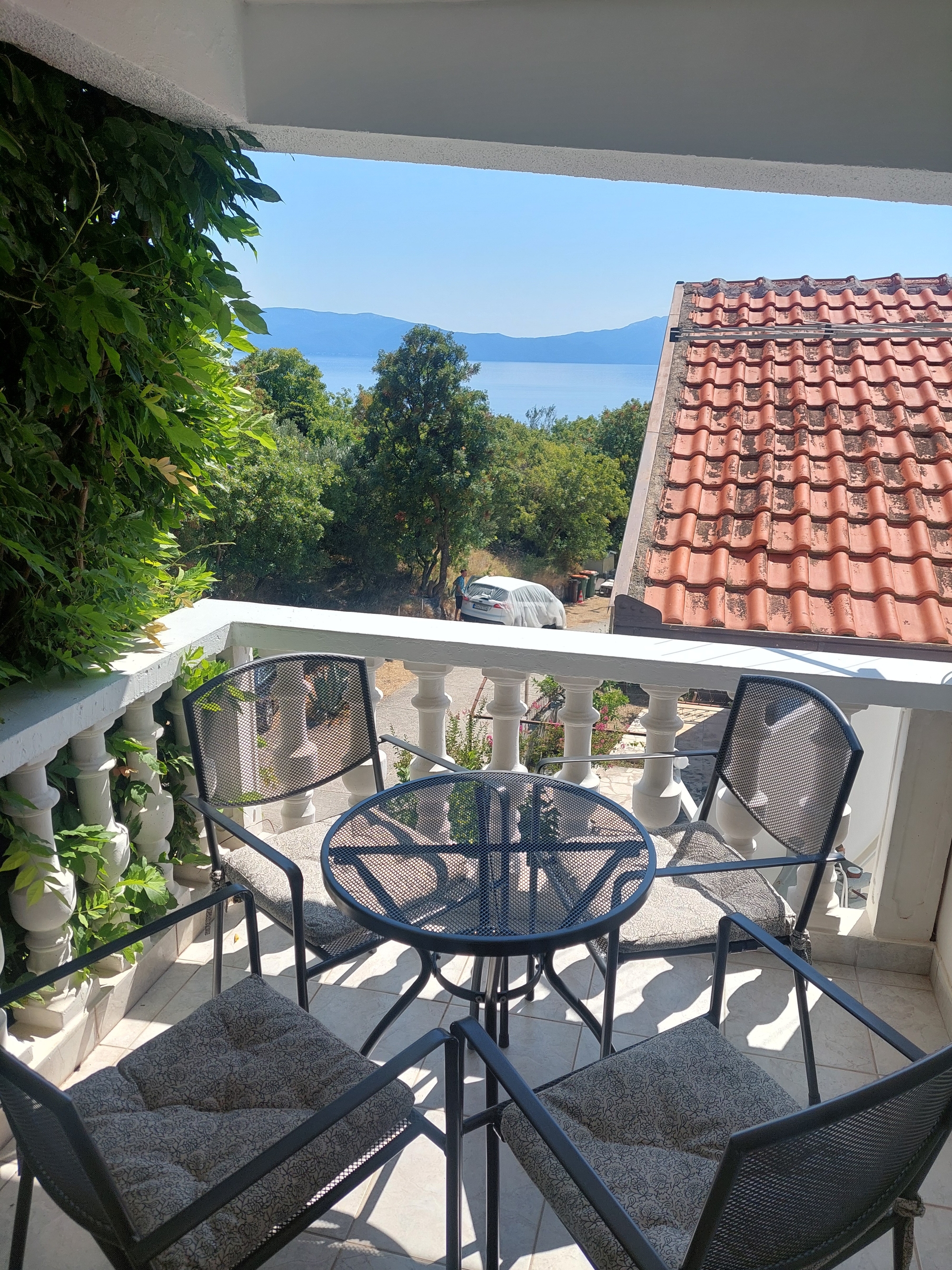 Two bedroom apartment with terrace and sea view Podaca, Makarska  A-c