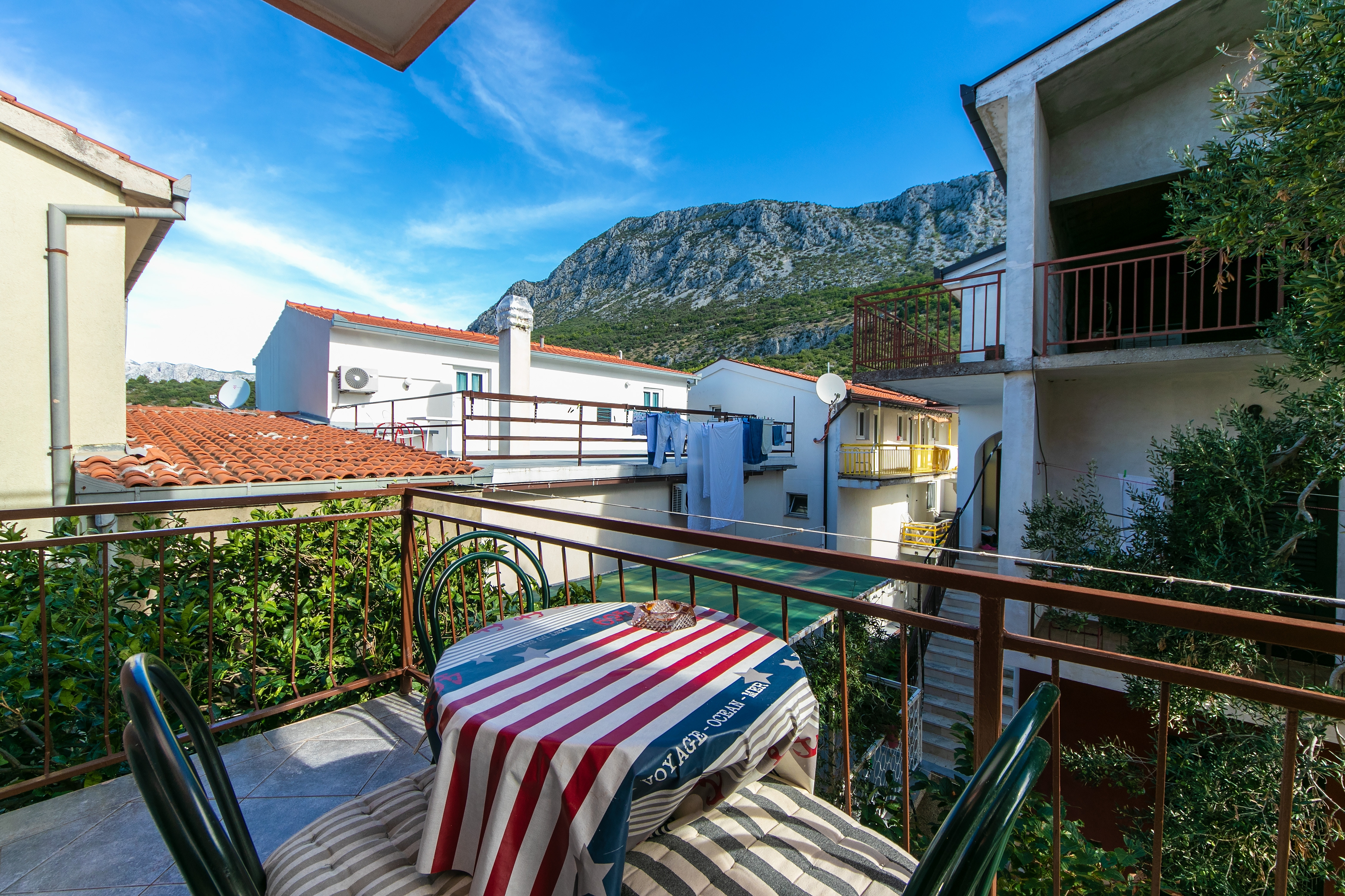 Two bedroom apartment with balcony Podaca, Makarska  A-a