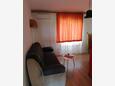 Obývací pokoj Podaca, Obývací pokoj v ubytování typu apartment, WiFi.
