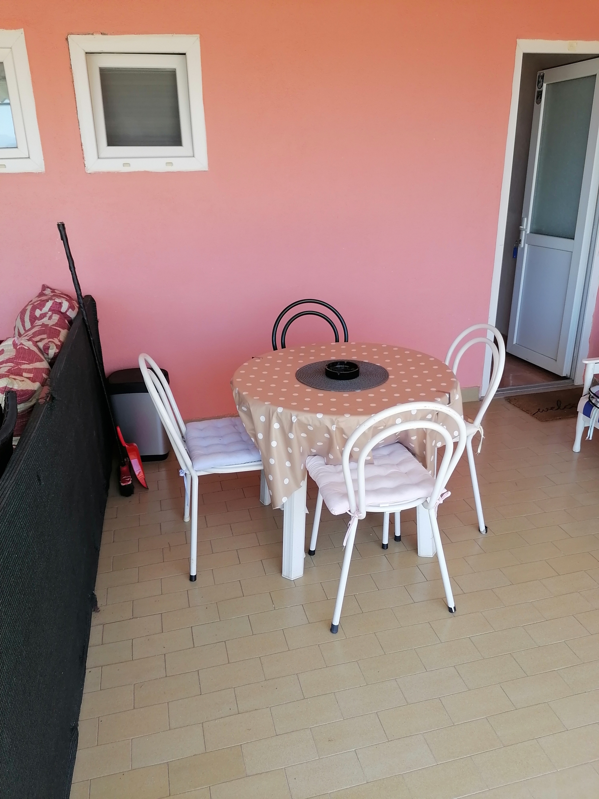 Studio flat with terrace and sea view Podaca, Makarska  AS-b