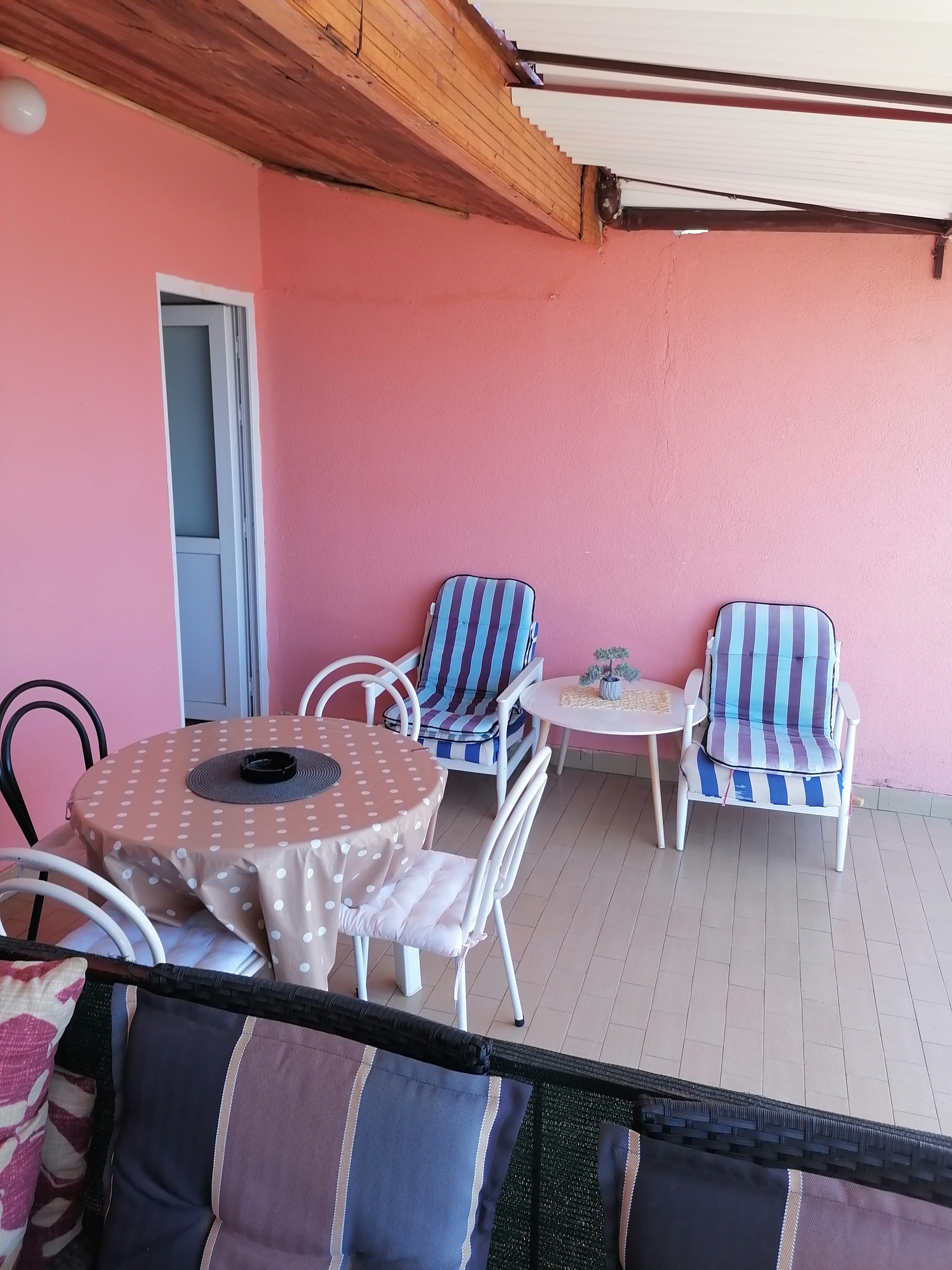 Studio flat with terrace and sea view Podaca, Makarska  AS-b