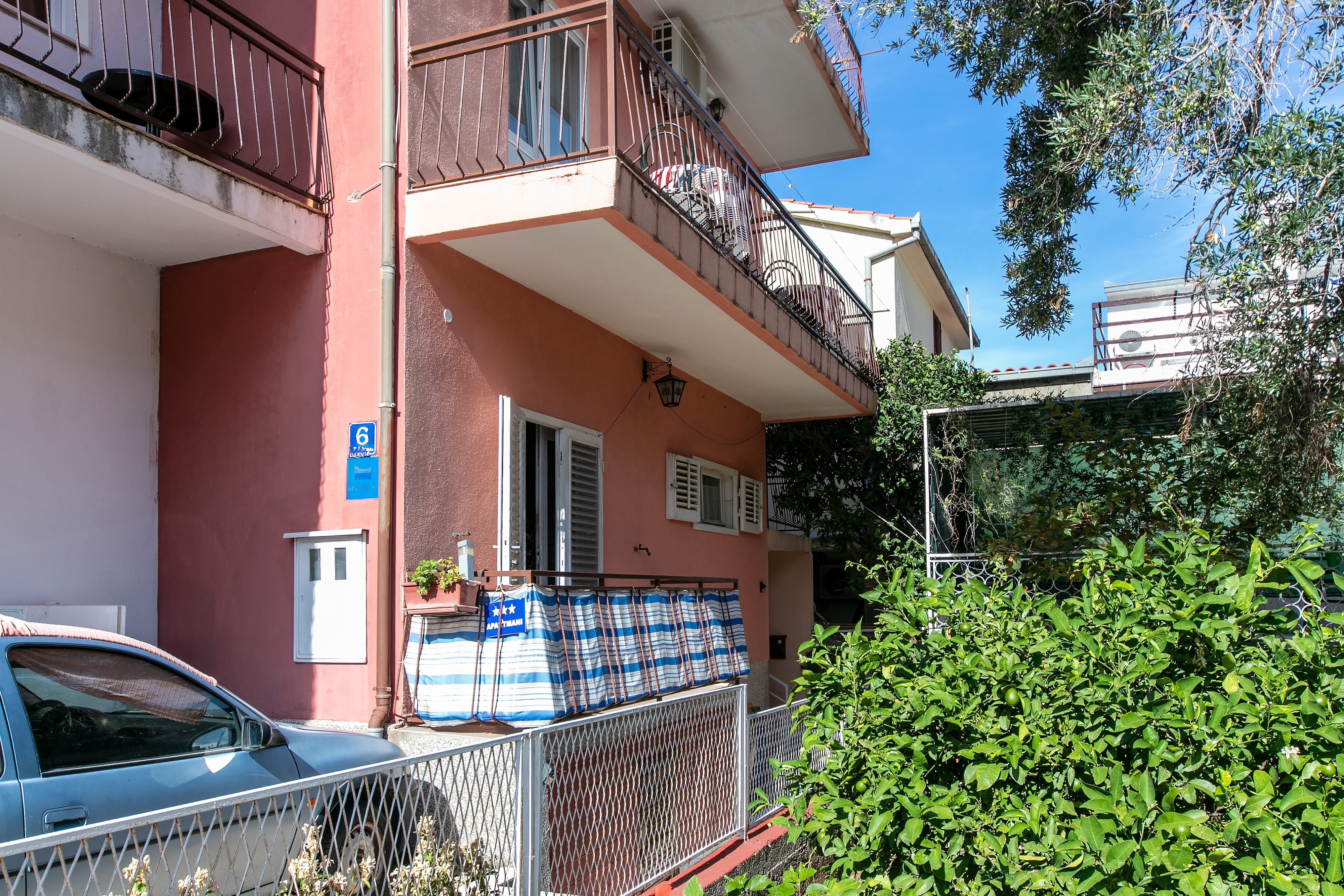 Two bedroom apartment with balcony Podaca (Makarska) (A-313-a)