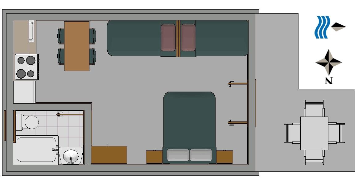 Apartmán v meste Podaca - 314