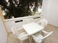 Pag, Terrace in the apartment, with a sea view, (pet friendly) and WiFi.