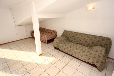 Living room Pag, Living room in the apartment, dopusteni kucni ljubimci i WIFI.